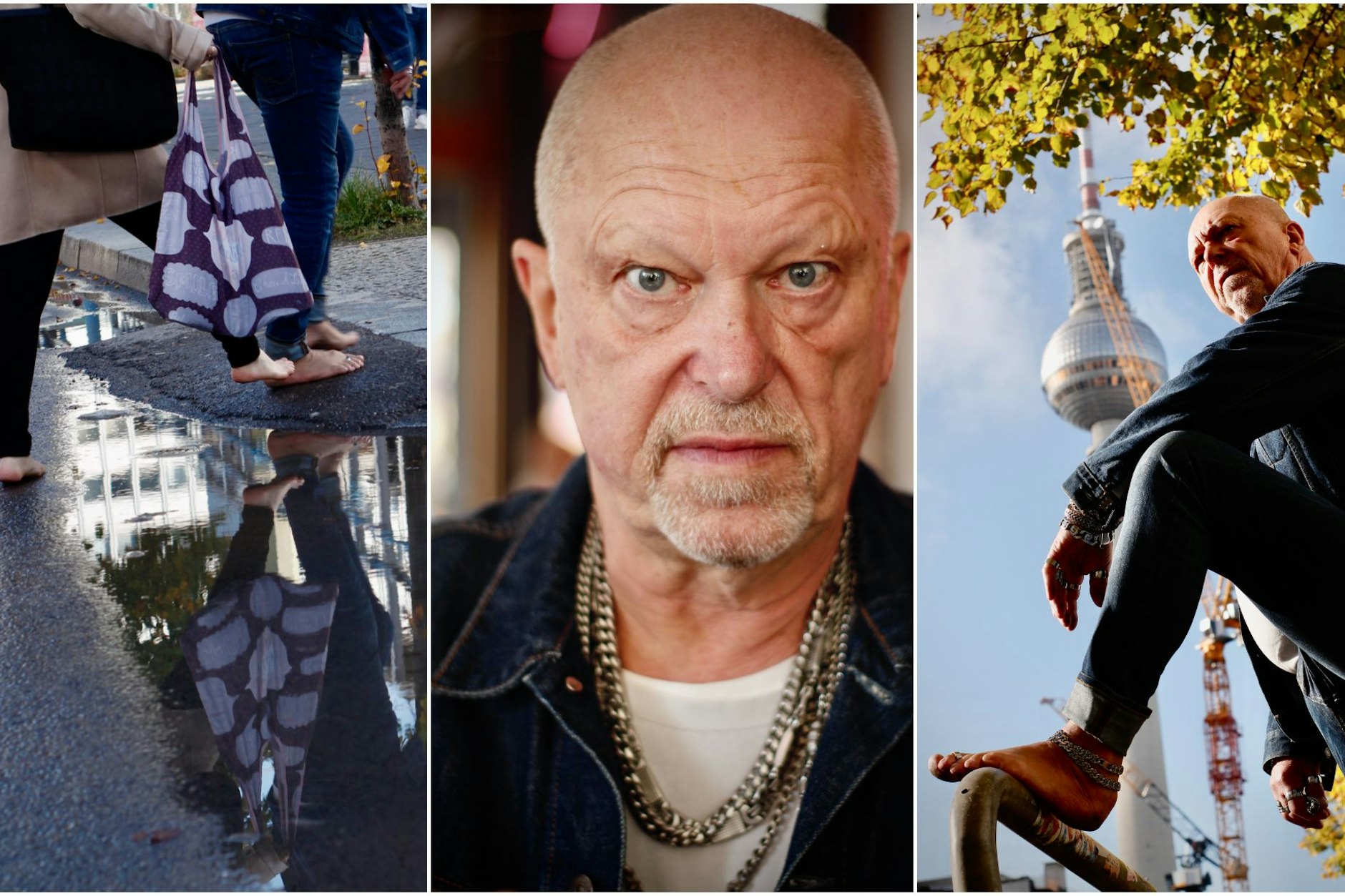 Herbert Poy geht seit fast fünf Jahren barfuß durchs Leben.