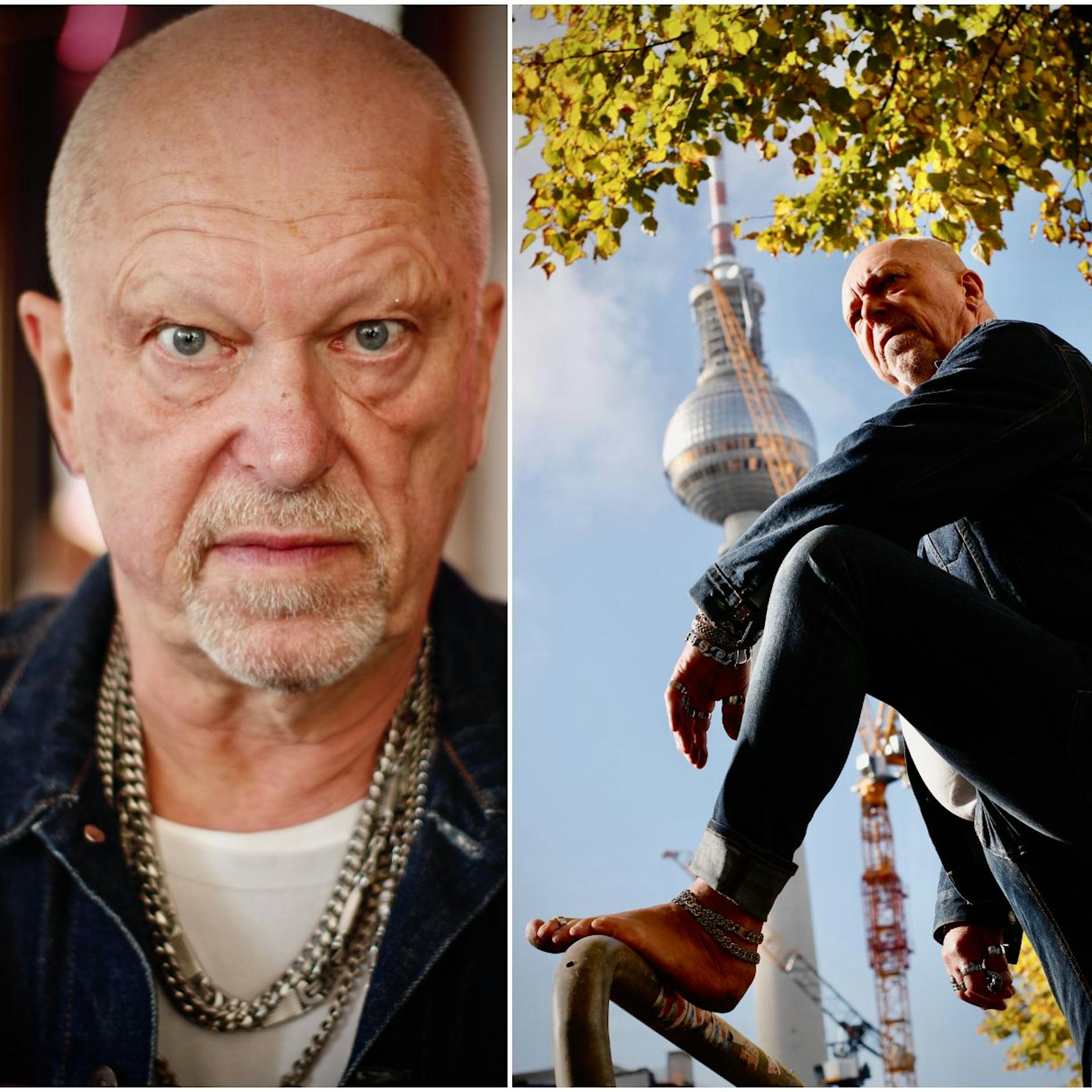 Auch bei Schnee und Eis: Warum dieser Berliner sein Leben barfuß verbringt