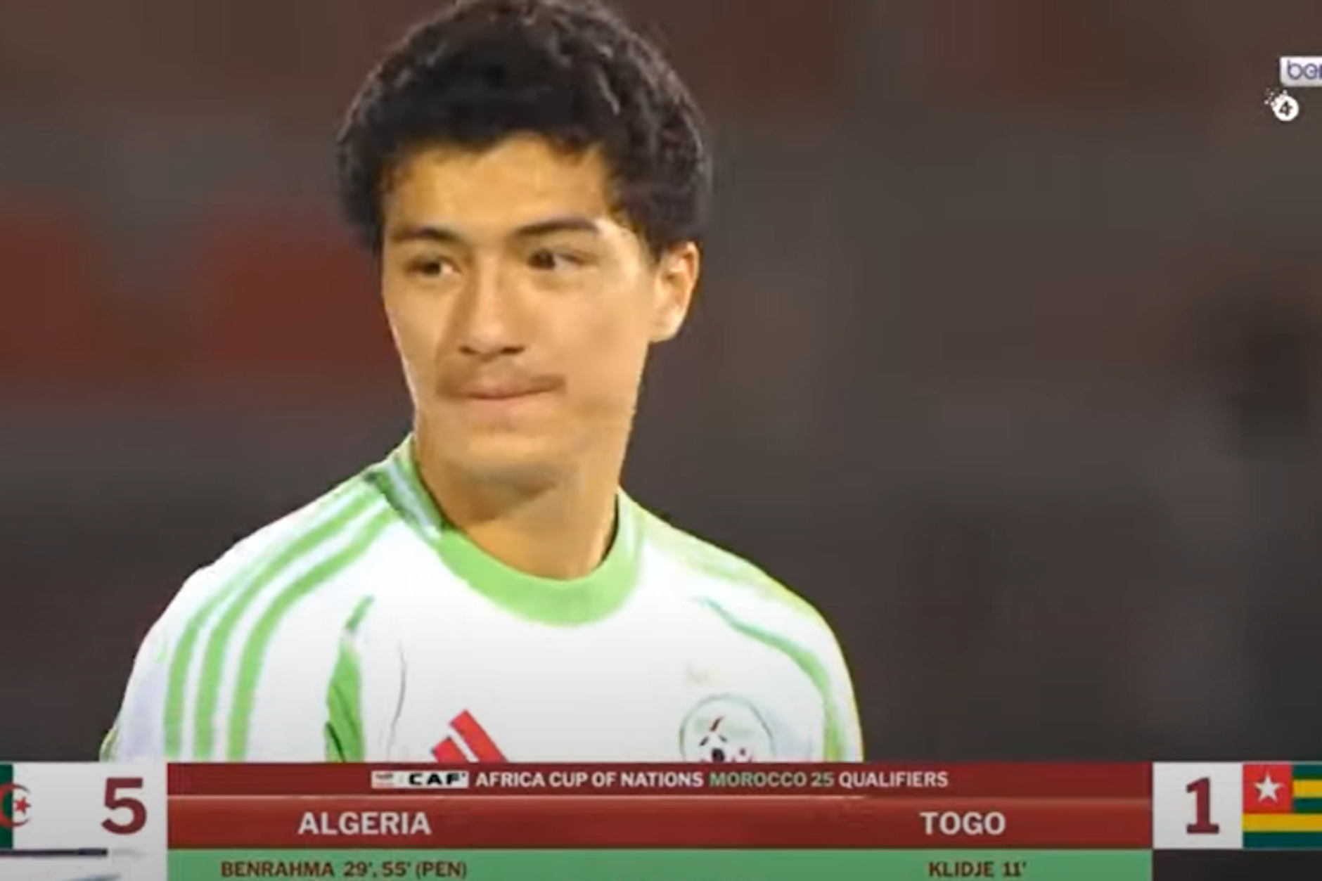 Herthas Edeltechniker Ibo Maza machte Donnerstagabend sein erstes Spiel für Algerien und glänzte mit einer Traumkombination.