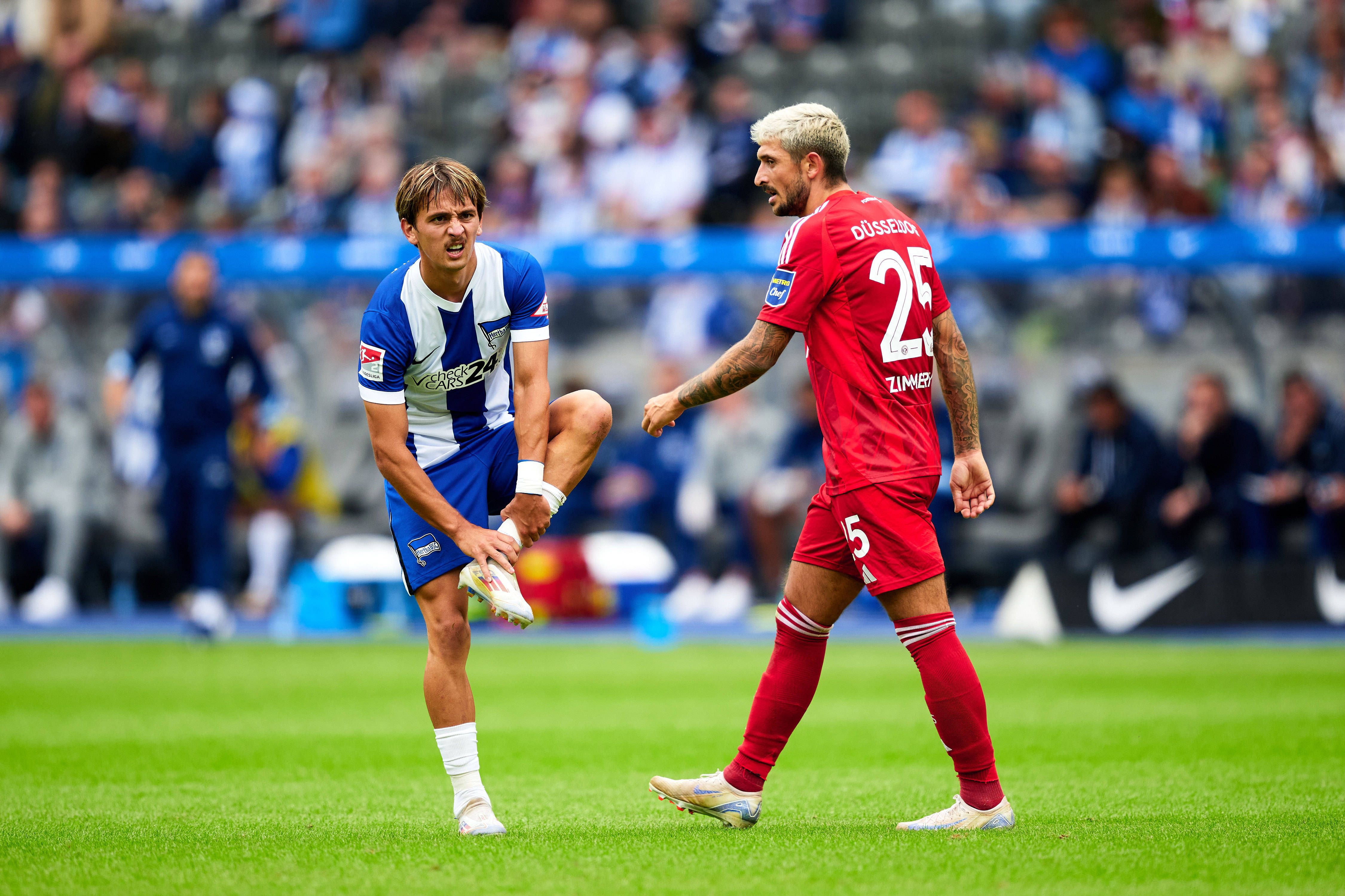 Hertha BSC: Horror-Lazarett! Trainer Fiel hofft auf Karbownik-Comeback