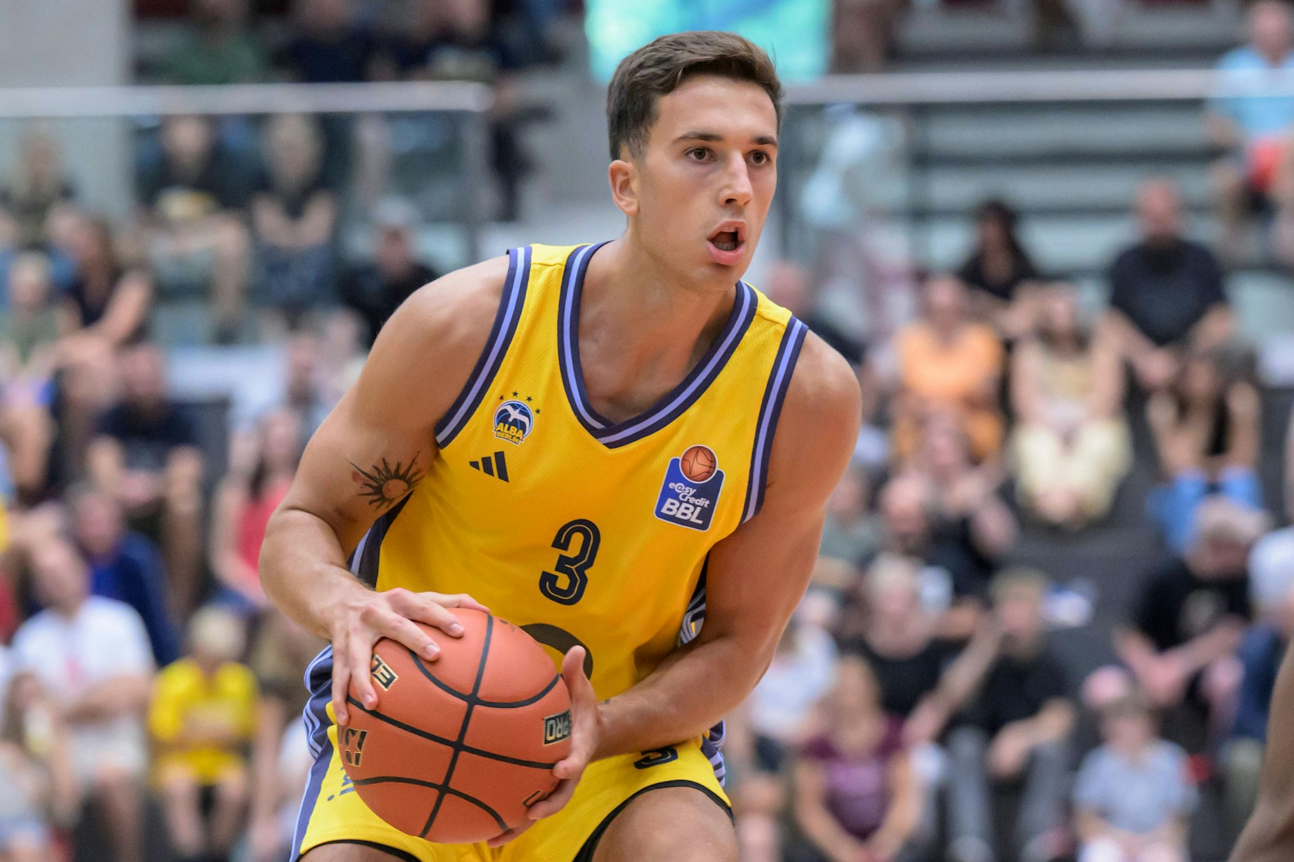 In Crailsheim Albas bester Werfer: Matteo Spagnolo&nbsp;