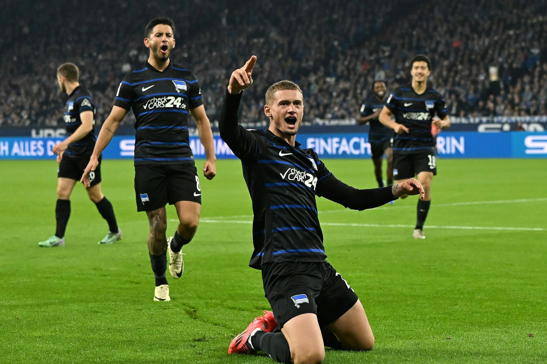 Michael Cuisance überzeugt bei Hertha BSC mit Tricks und Toren.