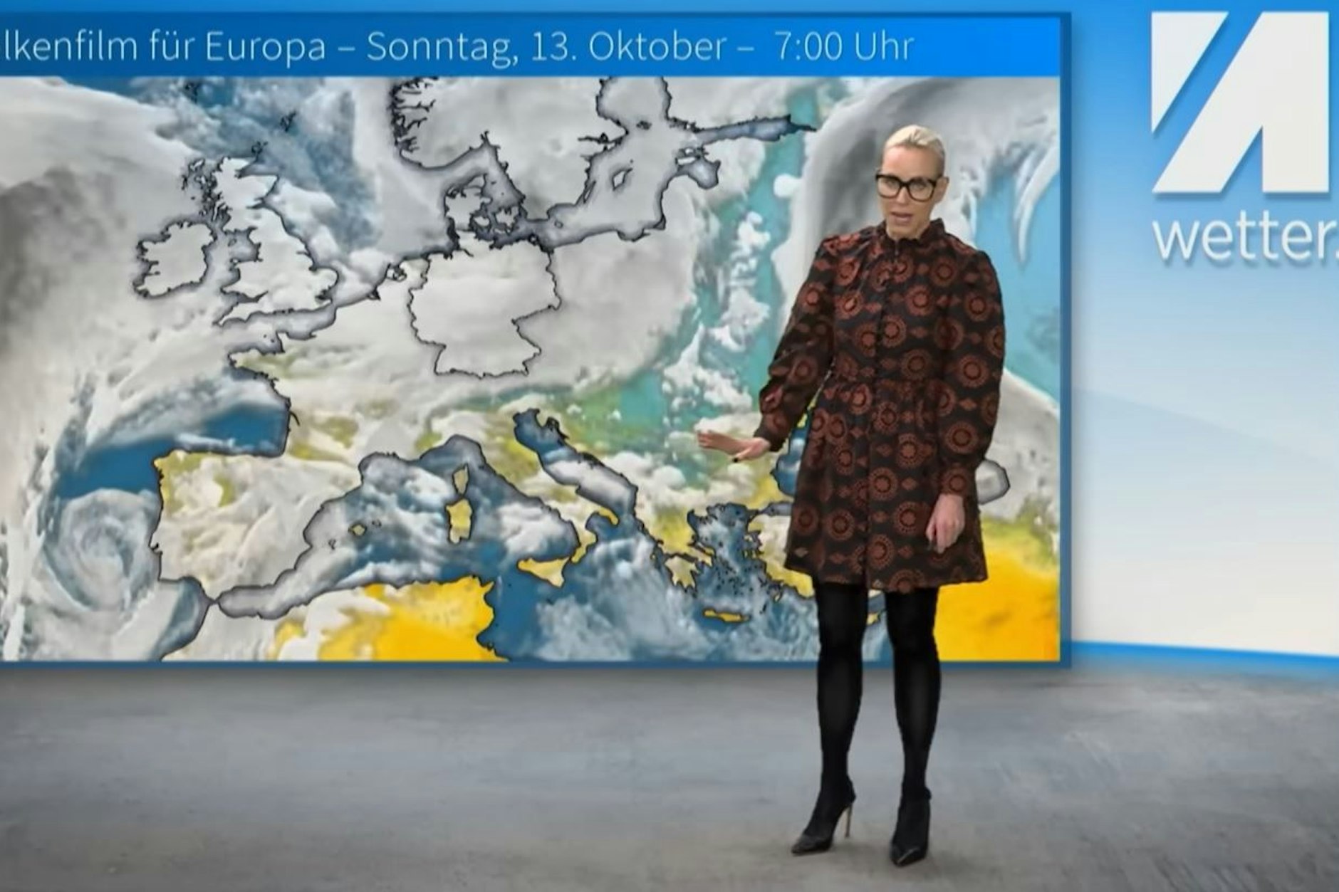 Der Sonntag wird stürmisch und regnerisch.