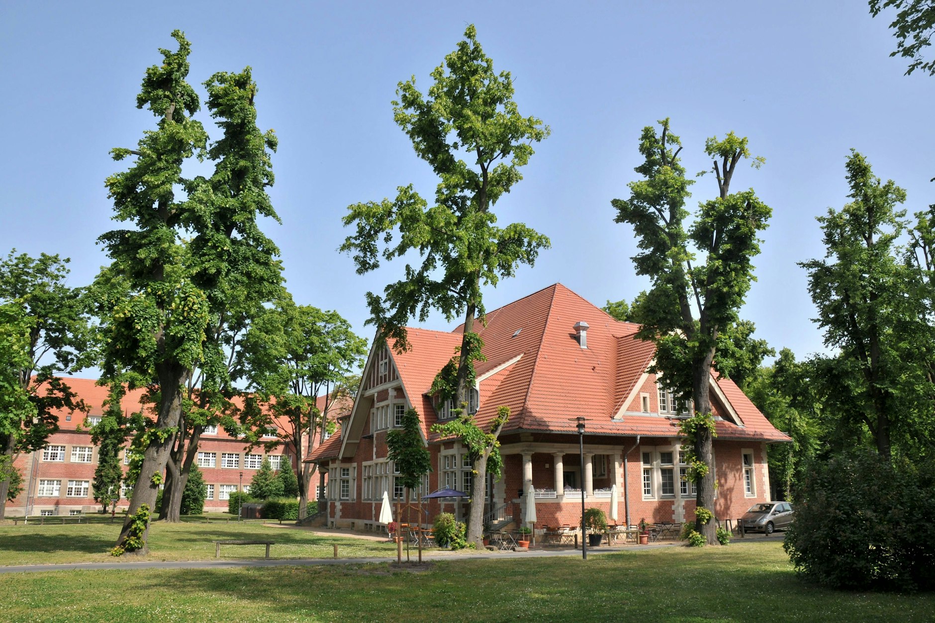 Die Evangelische Lungenklinik in Buch