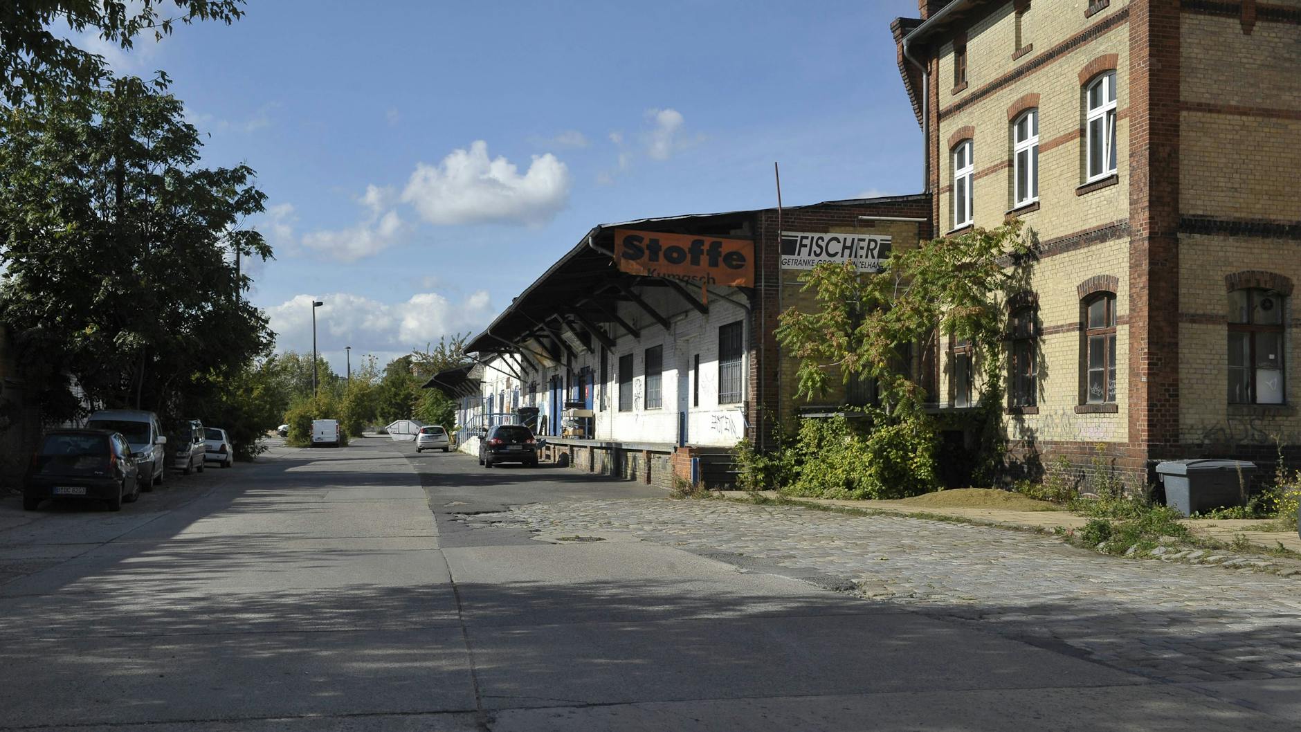 Der einstige Güterbahnhof am Rande des Thälmannparks: Neue Wohnungen und eine Schule sollten dort entstehen.