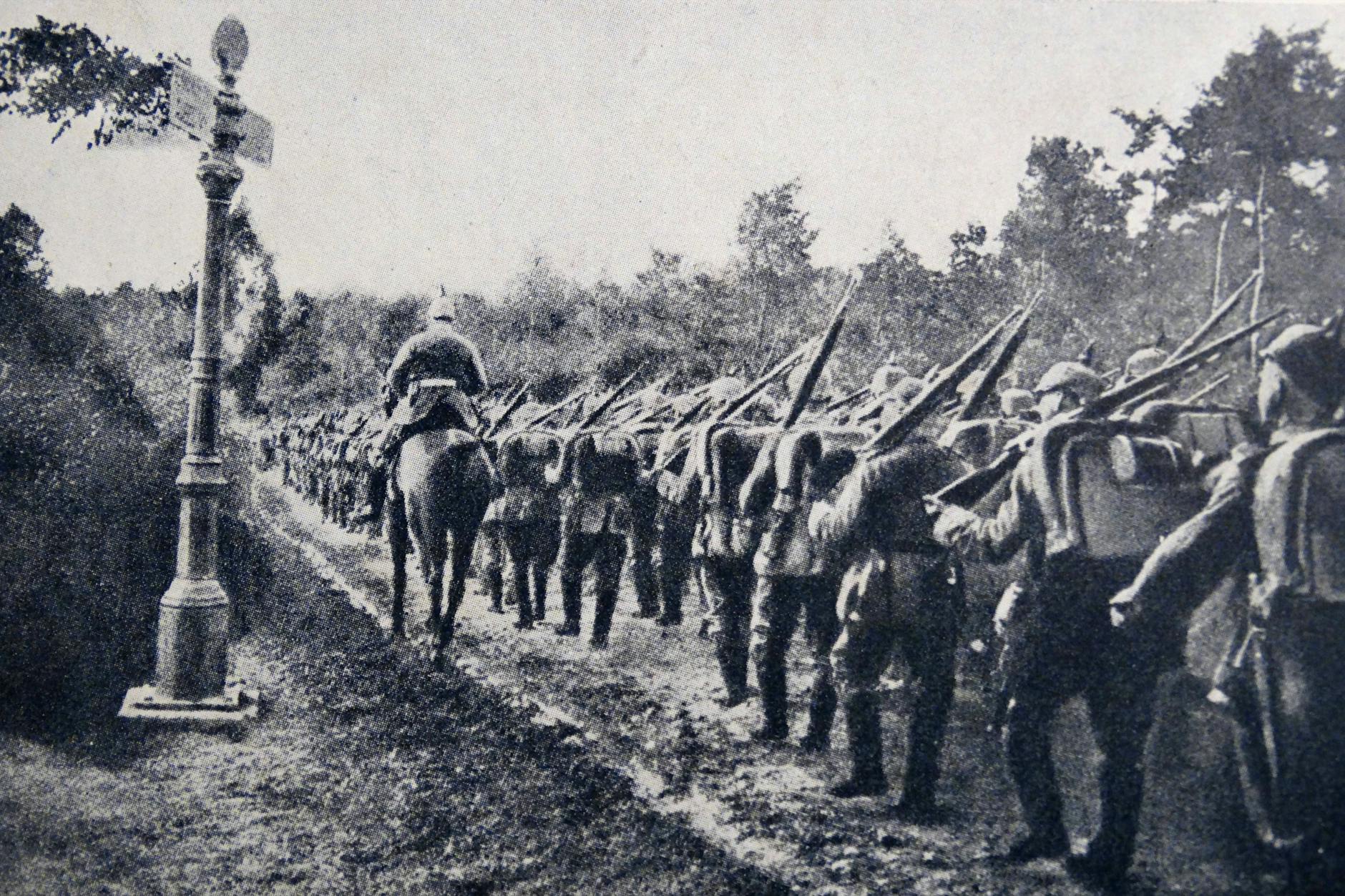 Vor dem Einsatz des Vaters am Ende des Zweiten Weltkriegs war schon der Großvater im Ersten Weltkrieg gewesen.