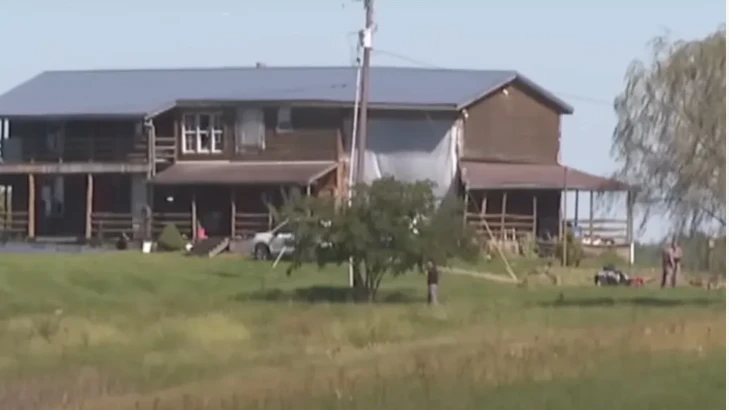 Der Sender WCPO 9 News zeigt das Haus, in der die Horror-Tat geschah.