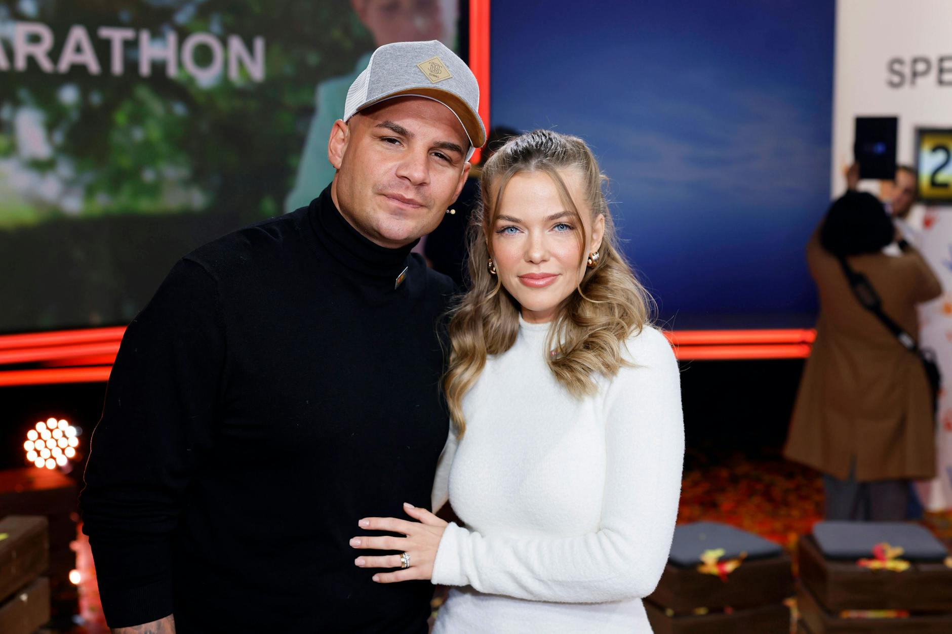 Pietro Lombardi und Laura Maria Rypa im November 2023