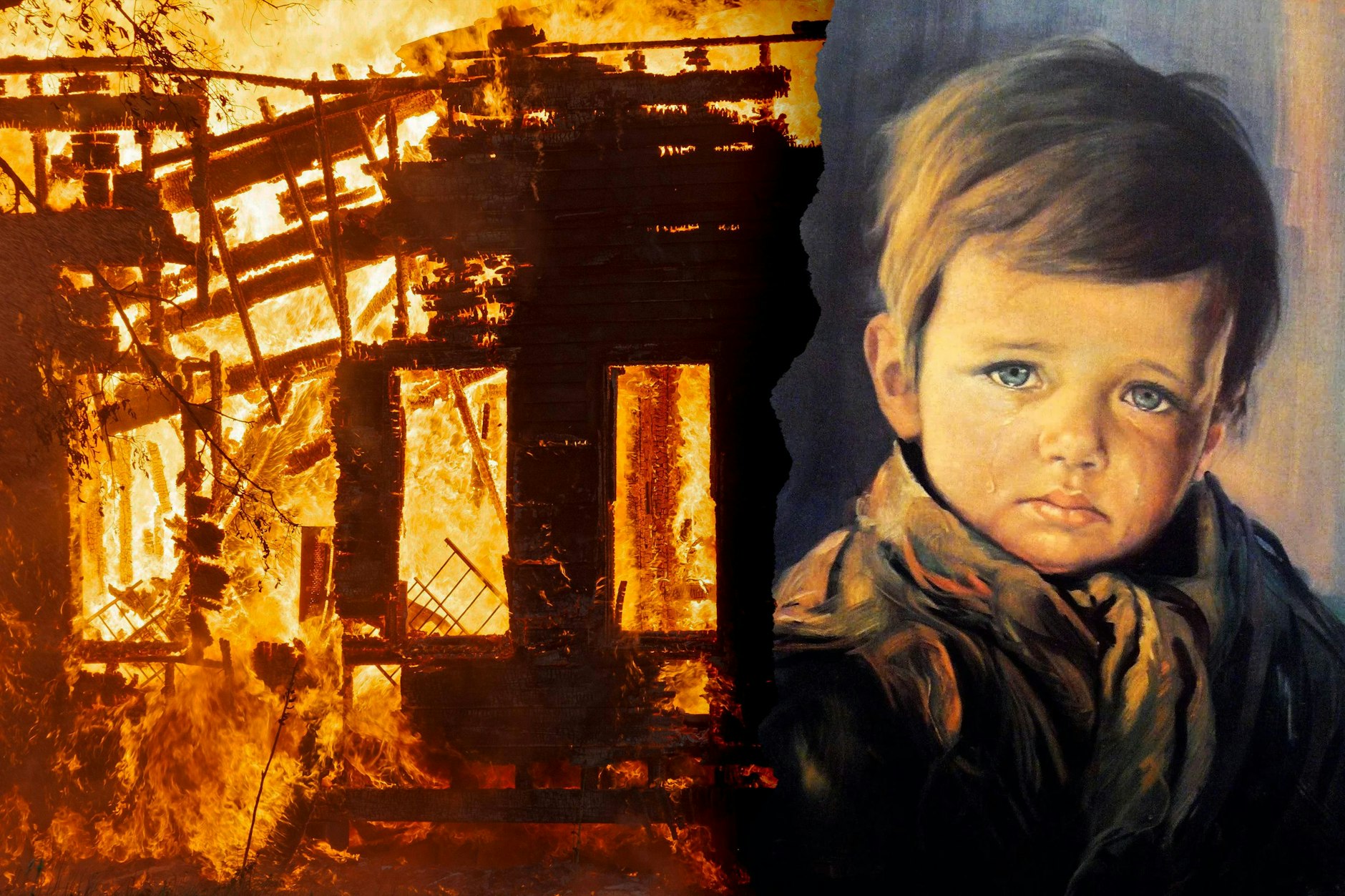 Vor Jahren waren die Gemälde der weinenden Kinder von Künstler Giovanni Bragolin ein echter Hit, hingen in unzähligen Wohnungen. Doch angeblich sind sie verflucht.