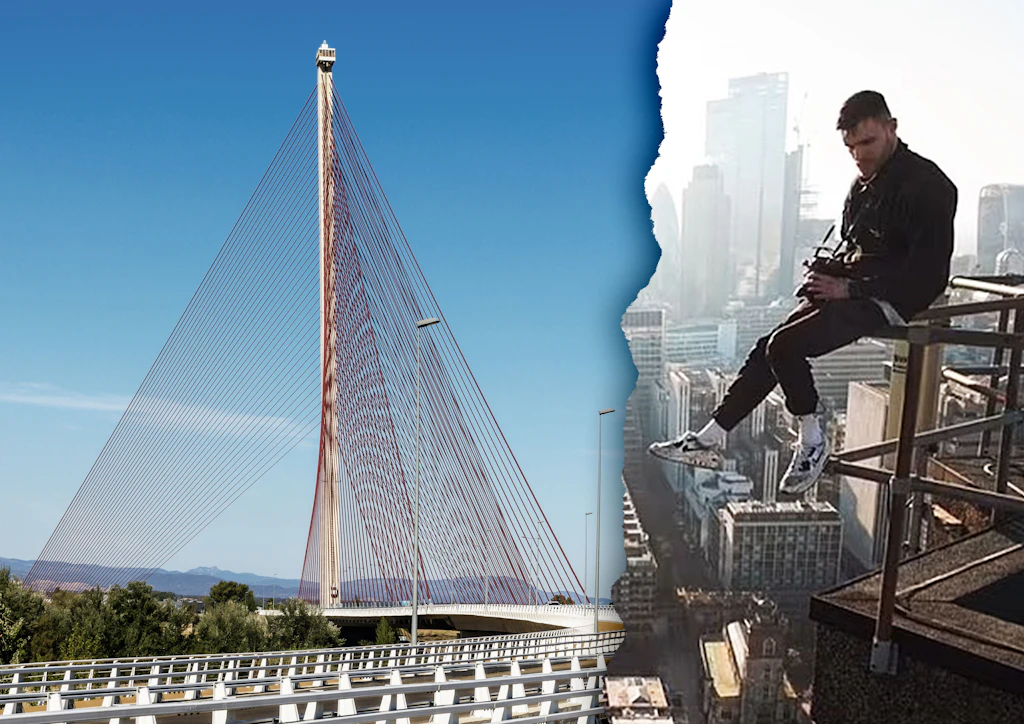 Horror-Tod: Influencer will Fotos machen – Sturz von 194-Meter-Brücke!