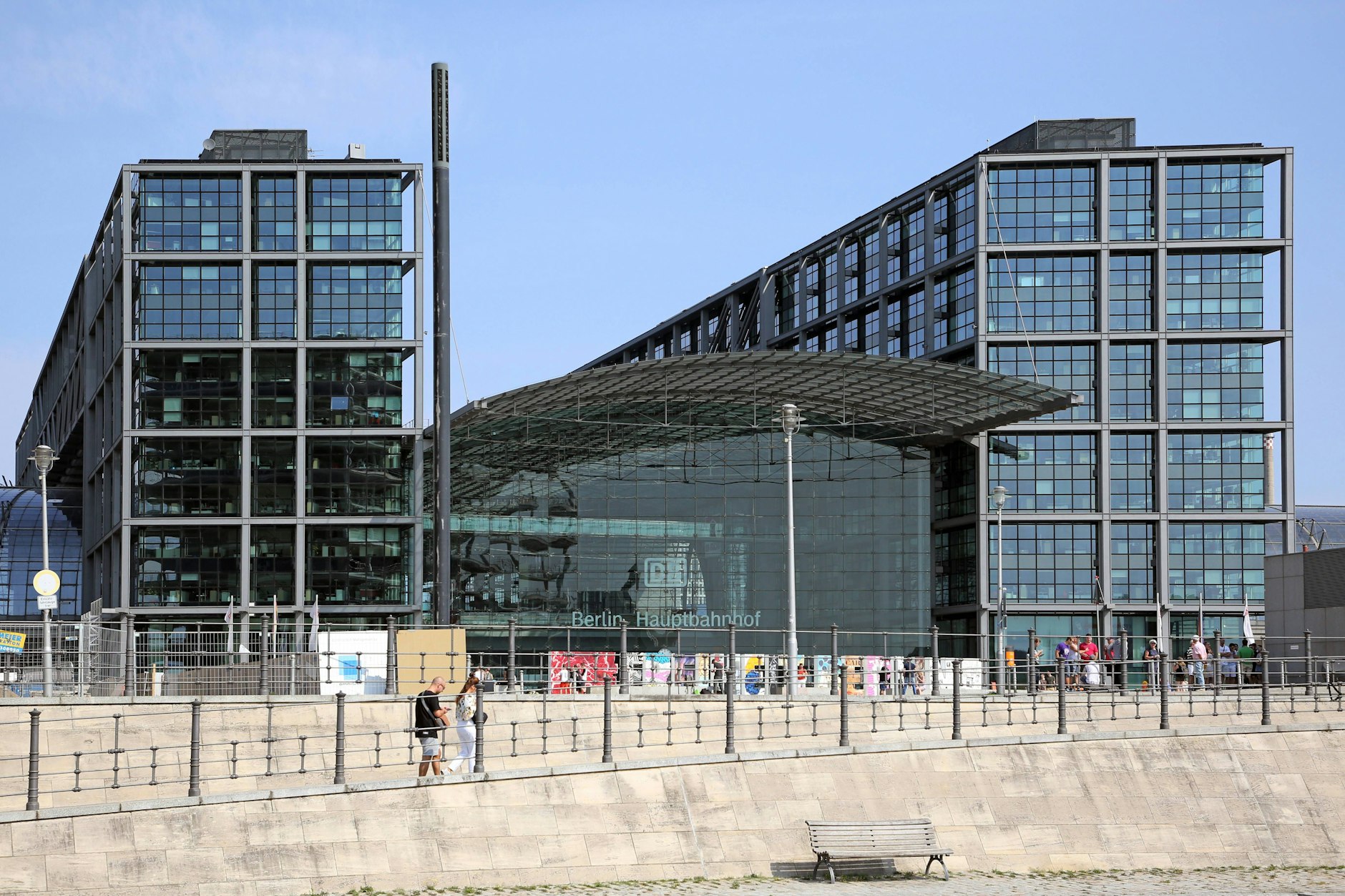 Auf dem Washingtonplatz am Berliner Hauptbahnhof findet am Freitag eine große Demonstration statt.