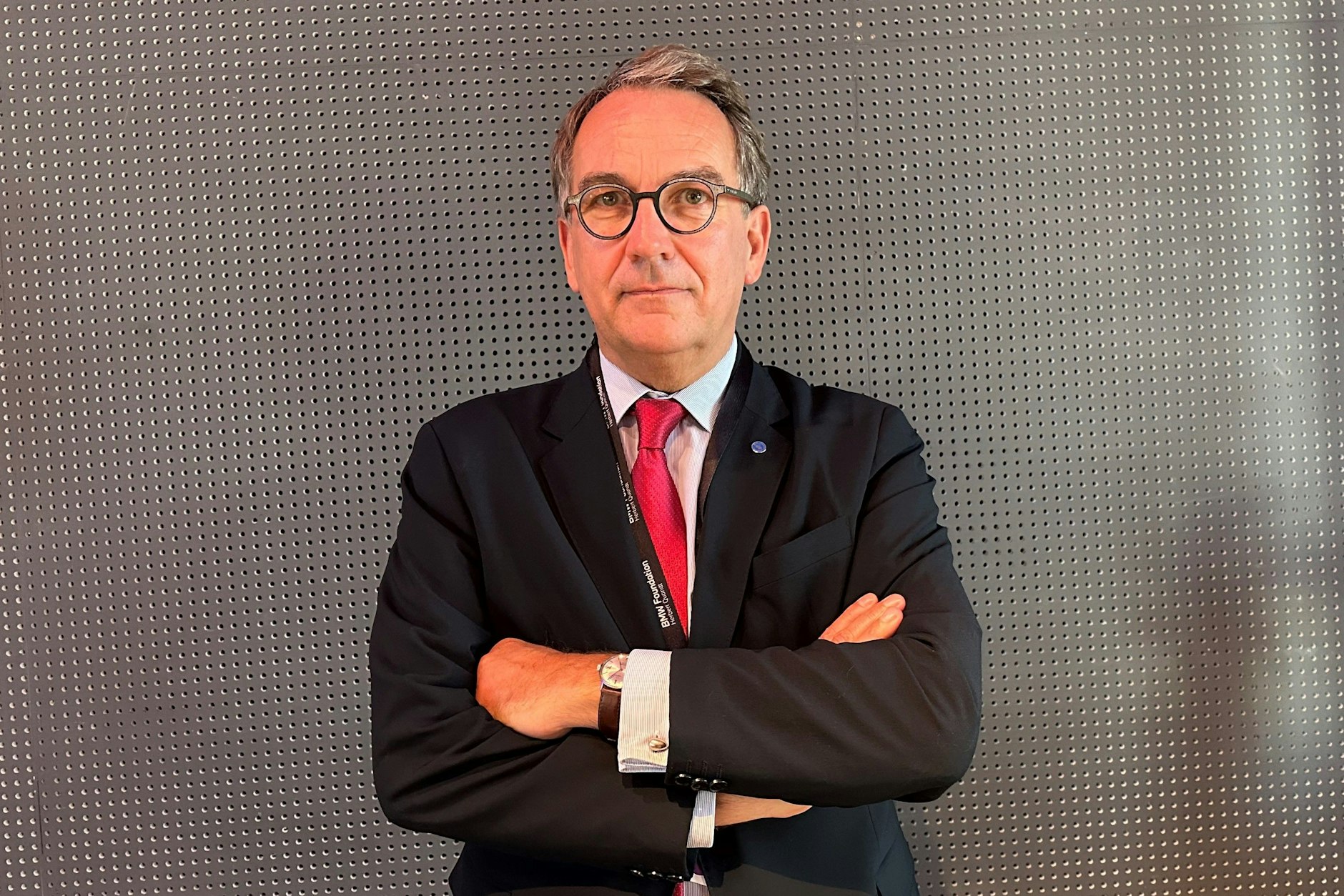 Martin Frick, Direktor des UN-Welternährungsprogramms Deutschland, auf dem Responsible Leaders Innovation Forum 2024 der BMW Foundation in Berlin