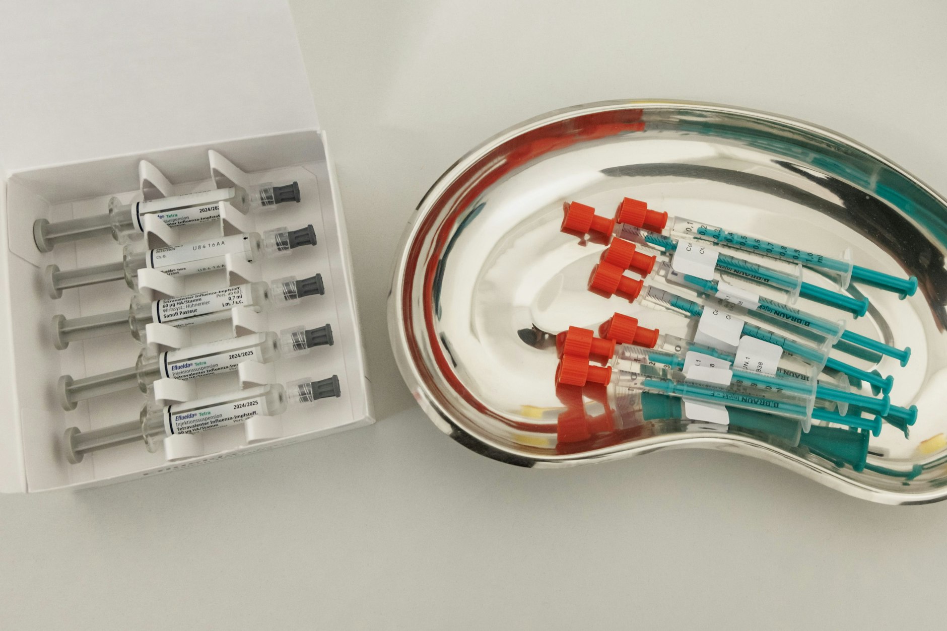 „Lange Nacht des Impfens“ Anfang Oktober in Hamburg: Sowohl Impfstoffe gegen Grippe als auch gegen Corona waren im Angebot.&nbsp;