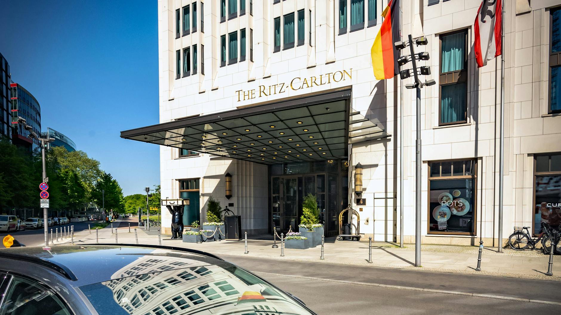 Im Ritz Carlton gilt für den amerikanischen Präsidenten die höchste Sicherheitsstufe. 