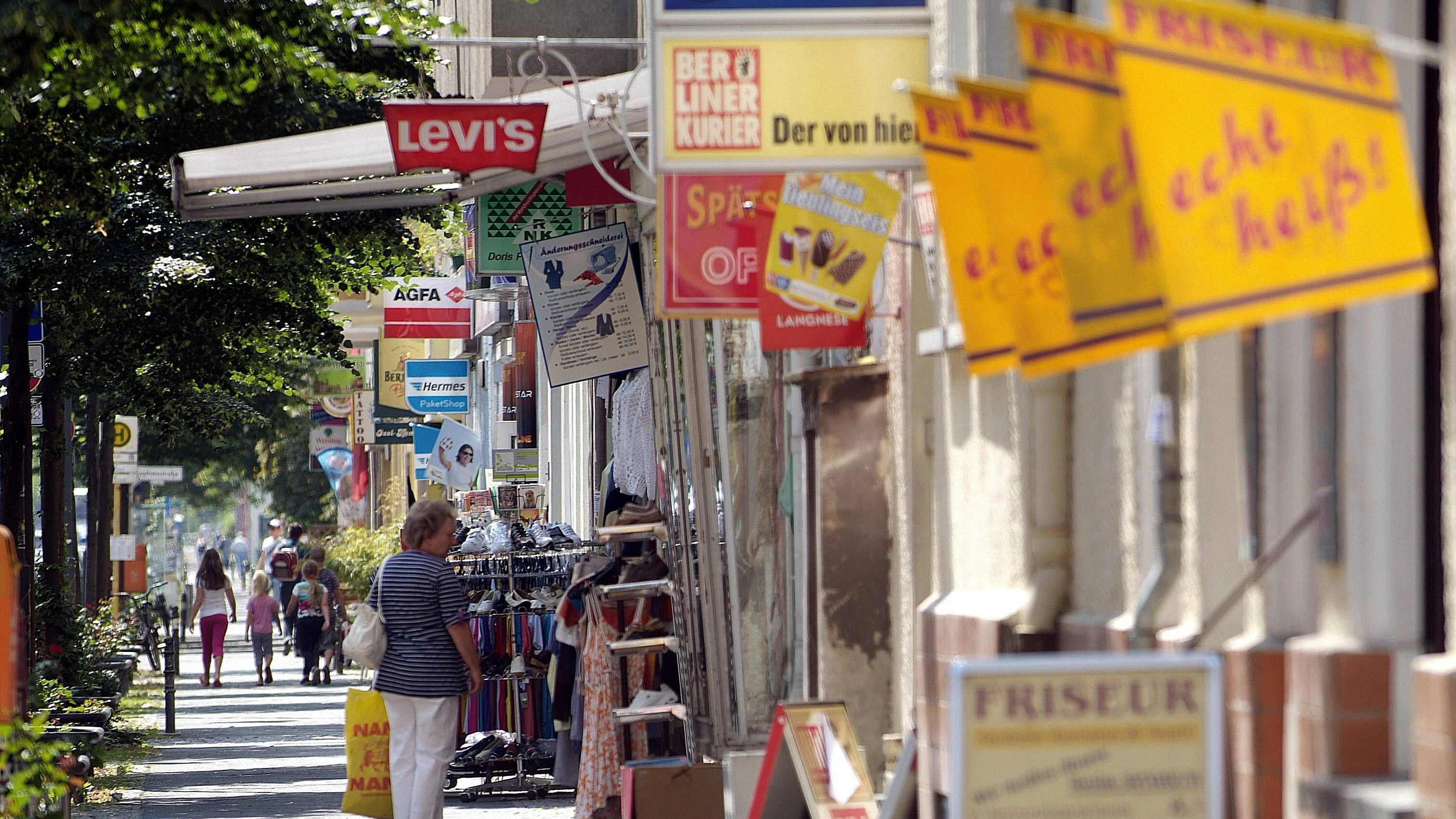 Blick in die Weitlingstraße