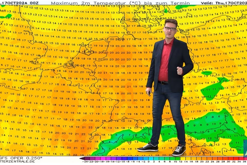 Das Wetter ist deutlich zu warm für die Jahreszeit, weiß Meteorologe Dominik Jung.