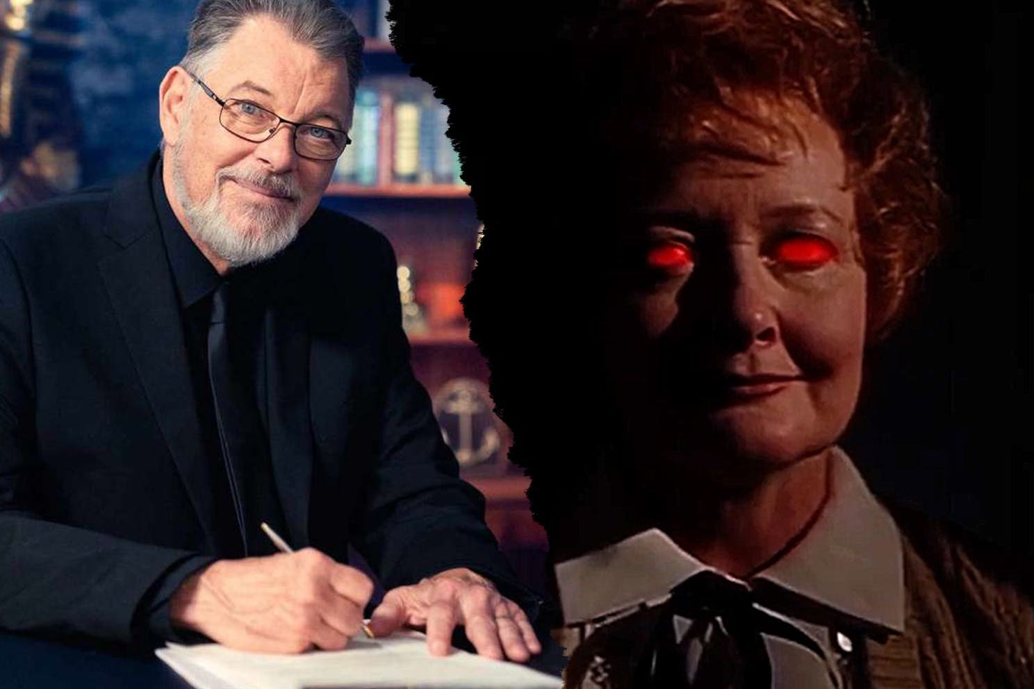 Anfang November ist Jonathan Frakes wieder in neuen Folgen von „X-Factor: Das Unfassbare“ zu sehen. Die Geschichte, die die Zuschauer früher am meisten traumatisierte: „Rote Augen“.