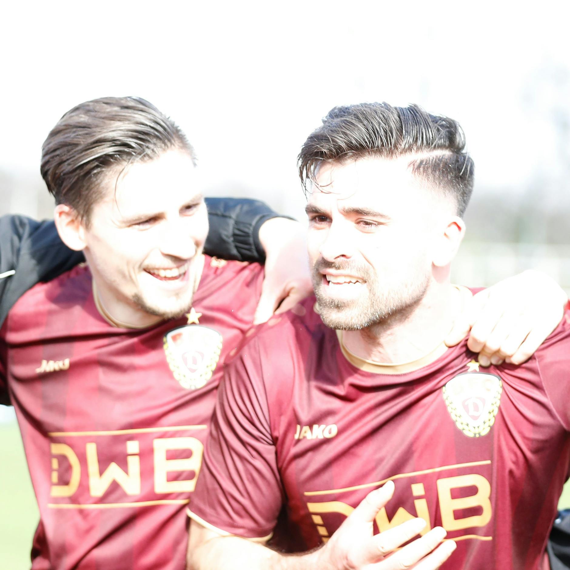 Alexander Siebeck (l.) und David Haider verstehen sich immer noch bestens.