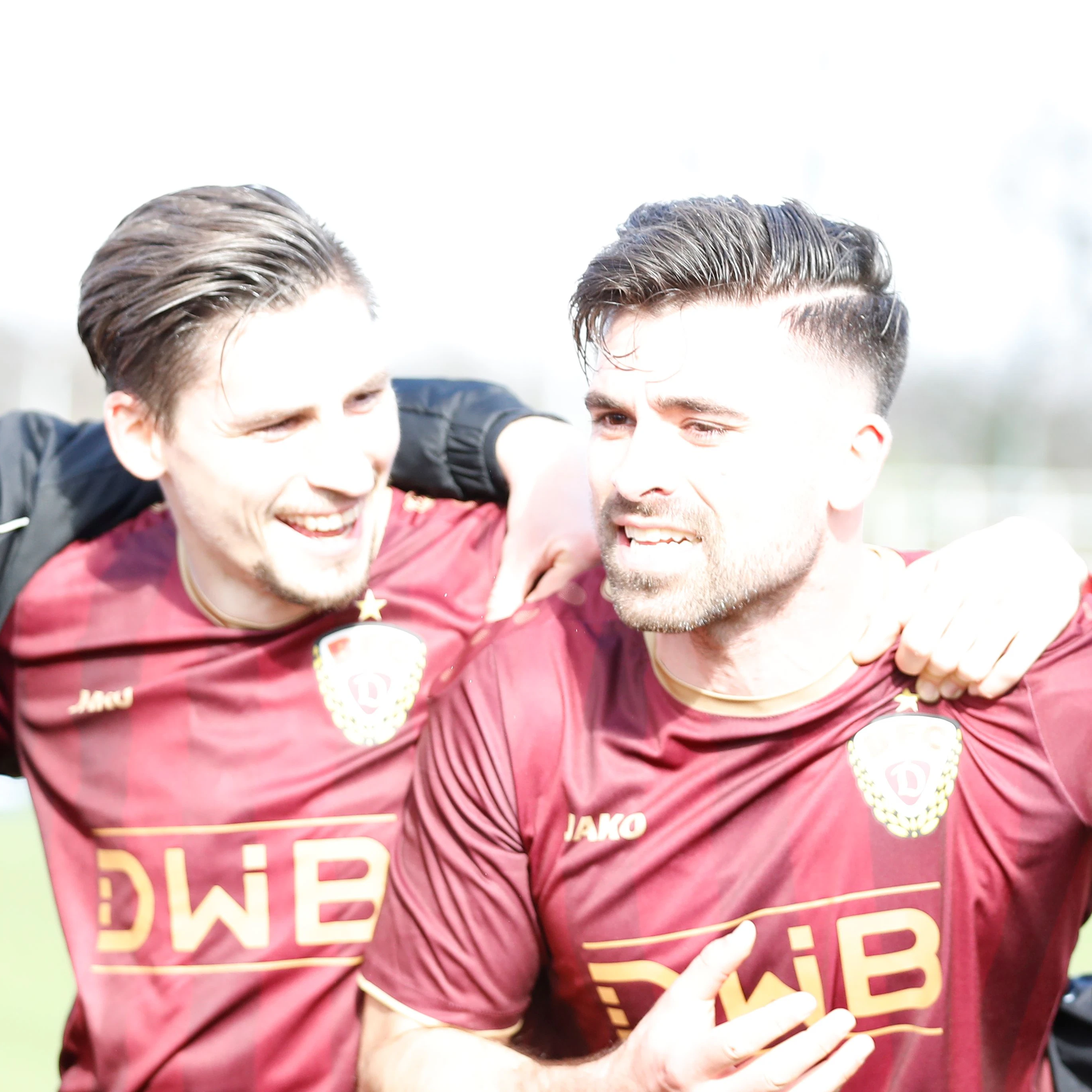 Alexander Siebeck (l.) und David Haider verstehen sich immer noch bestens.