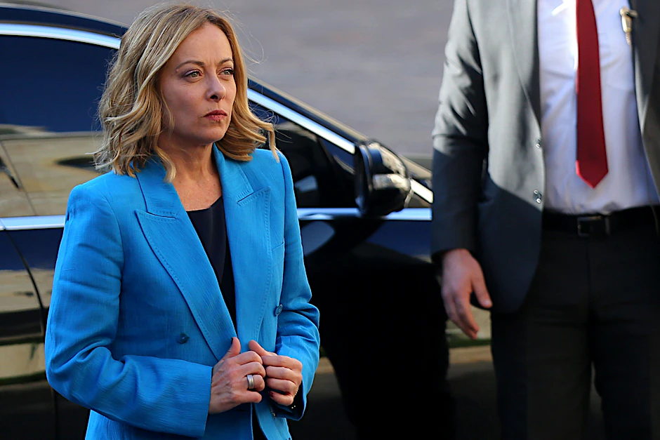 Die italienische Premierministerin Giorgia Meloni