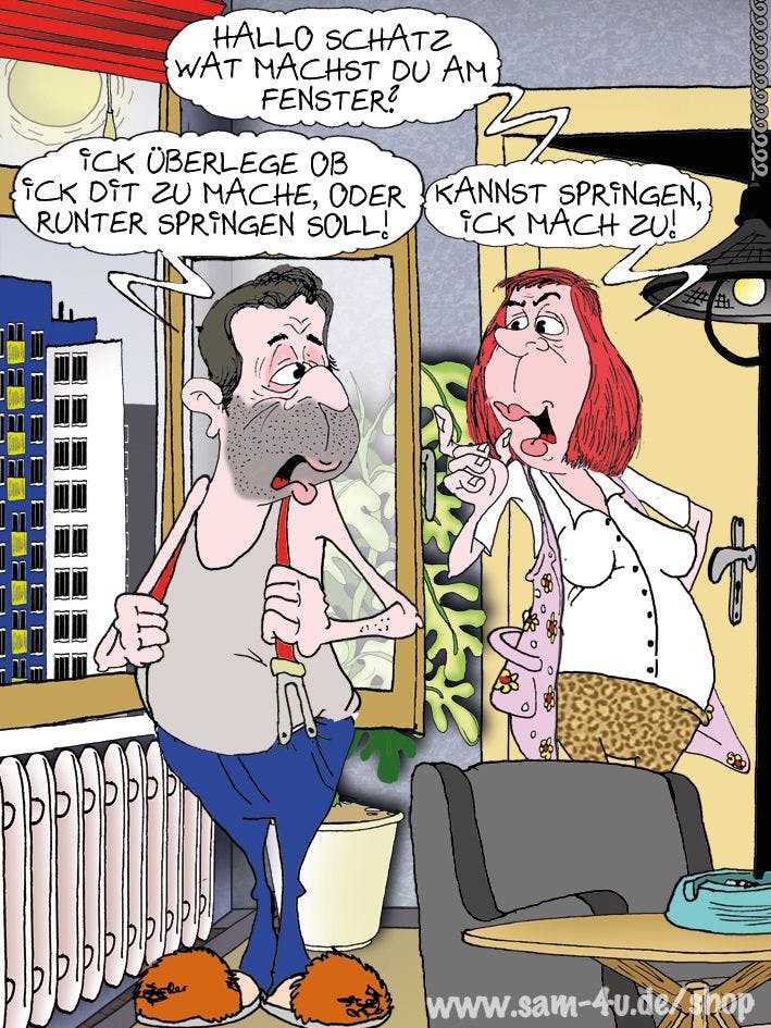 Hier ist der Cartoon des Tages von Zeichner Sam Paff aus Berlin.
