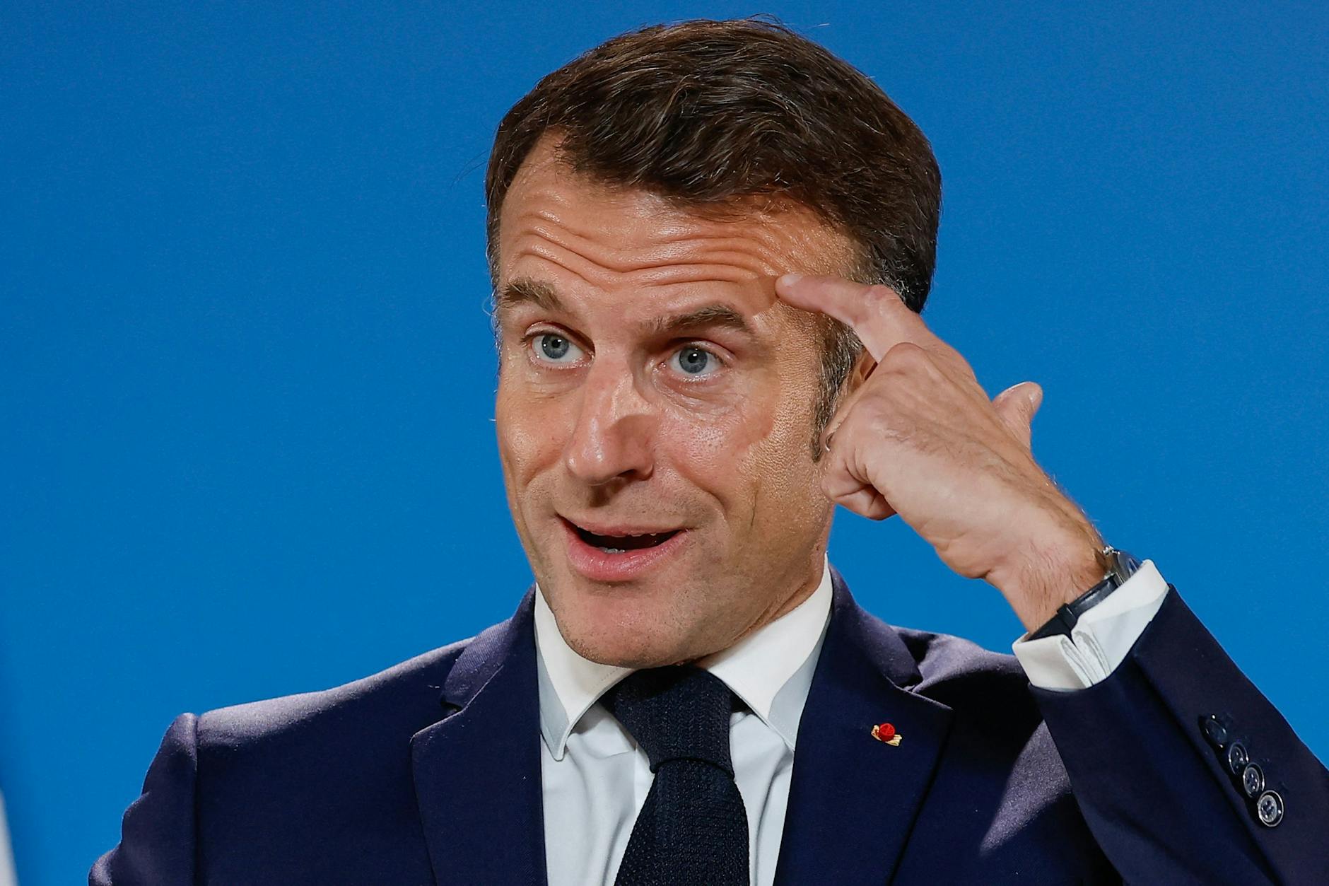 Der französische Präsident Emmanuel Macron 