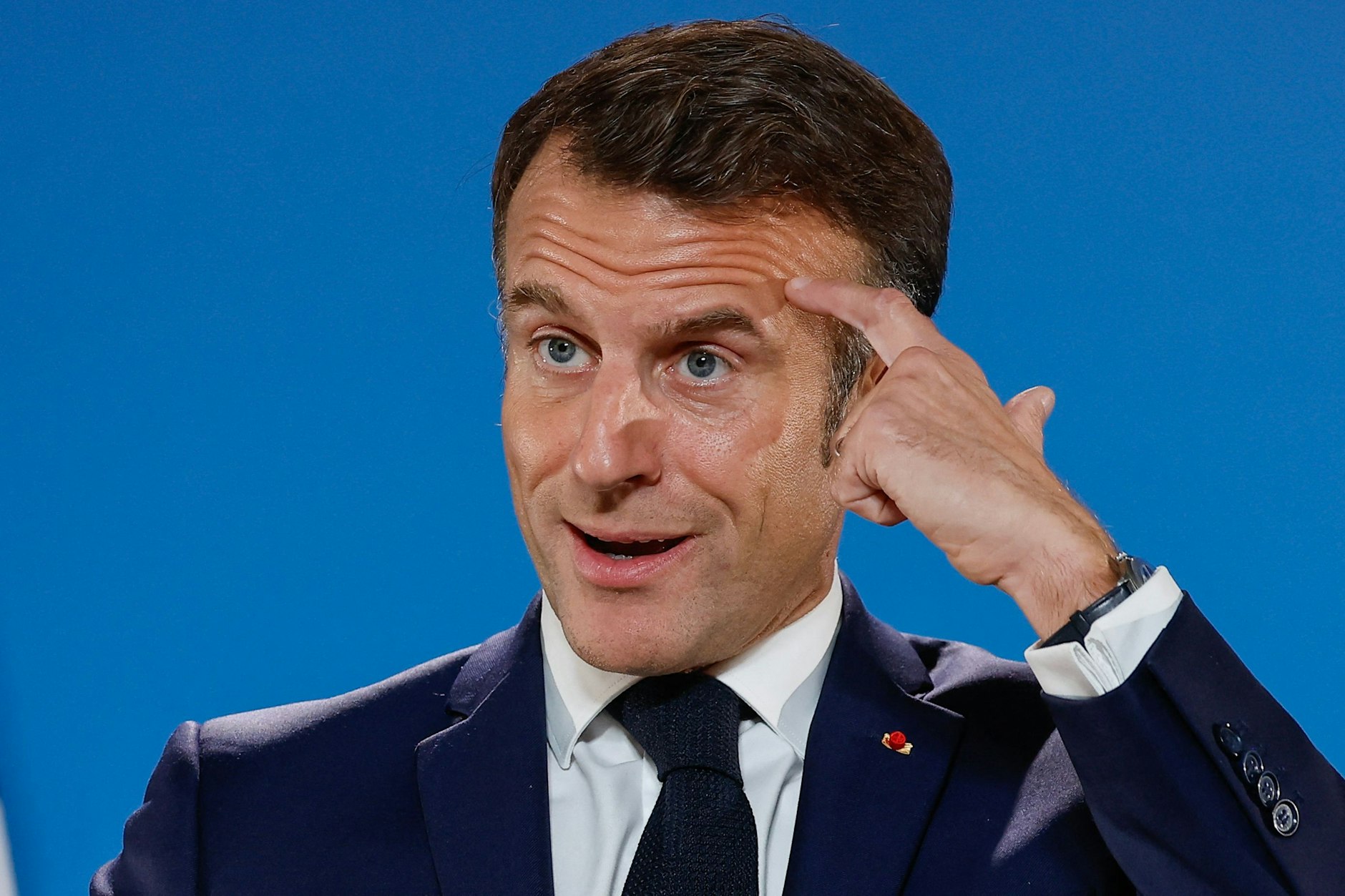 Der französische Präsident Emmanuel Macron&nbsp;