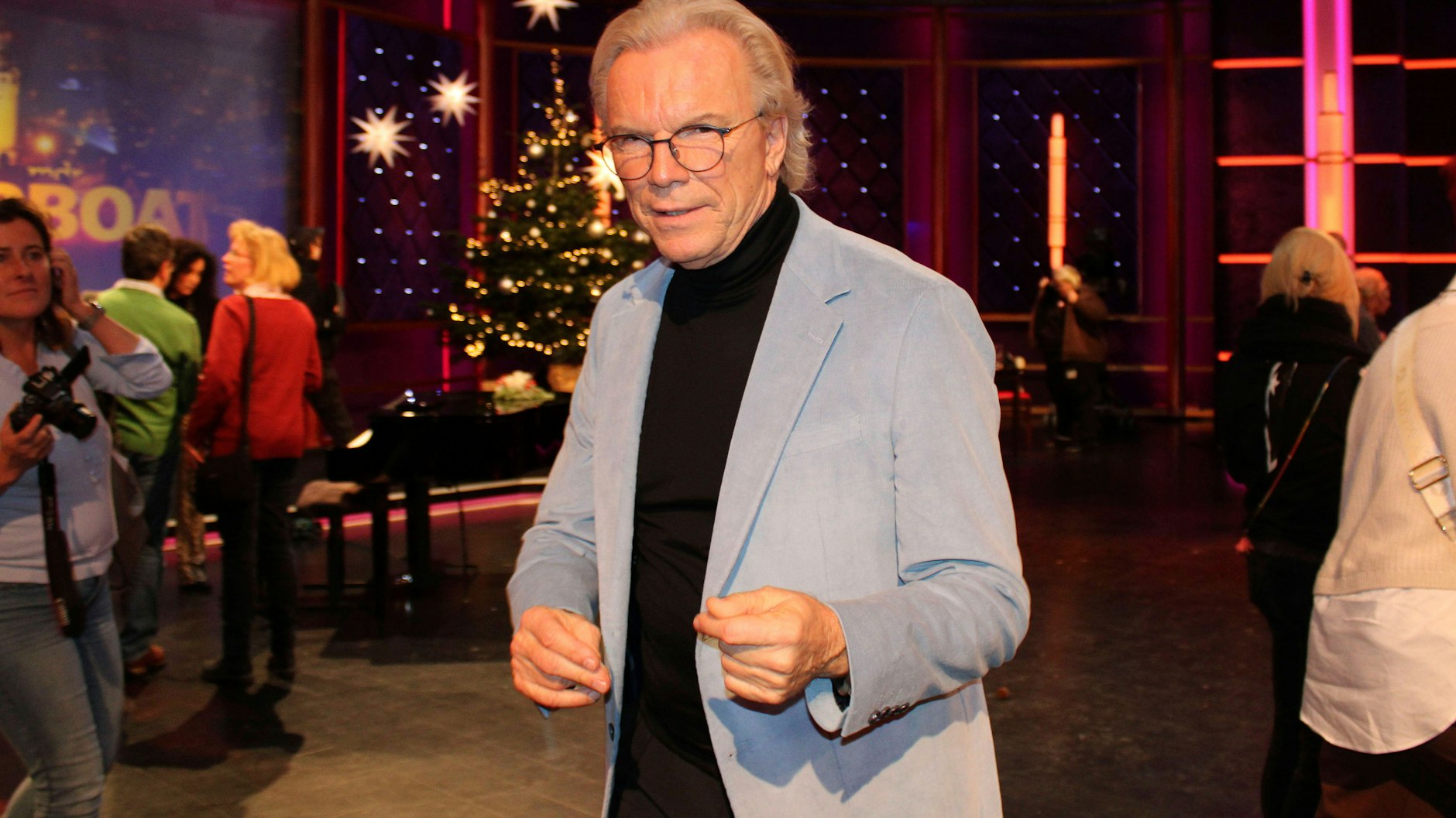 Wolfgang Lippert ist immer wieder an Freitagen als Moderator des MDR-Riverboats zu sehen.