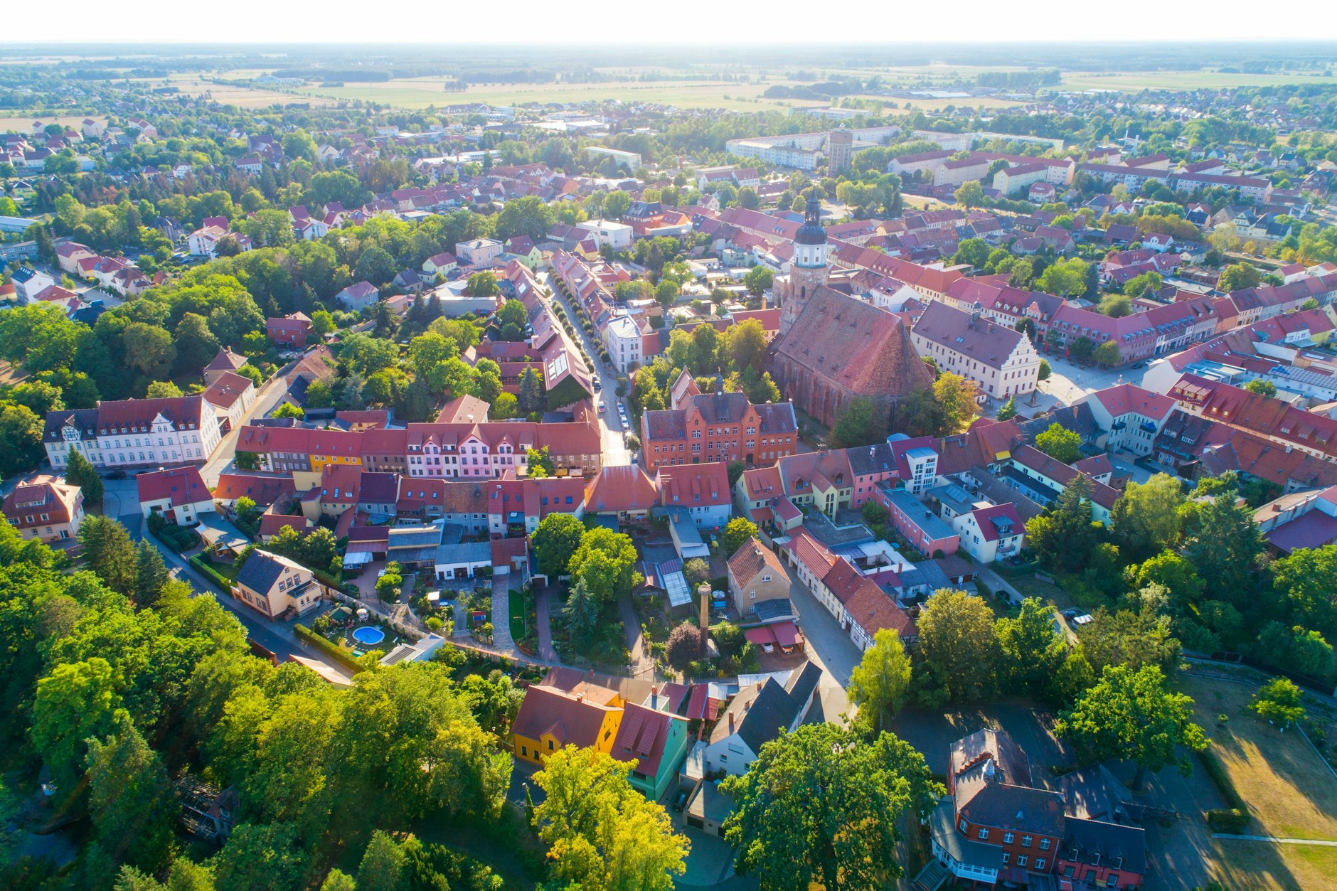 Das Erdbeben im Süden von Brandenburg war am stärksten in der Kleinstadt Herzberg zu spüren. 