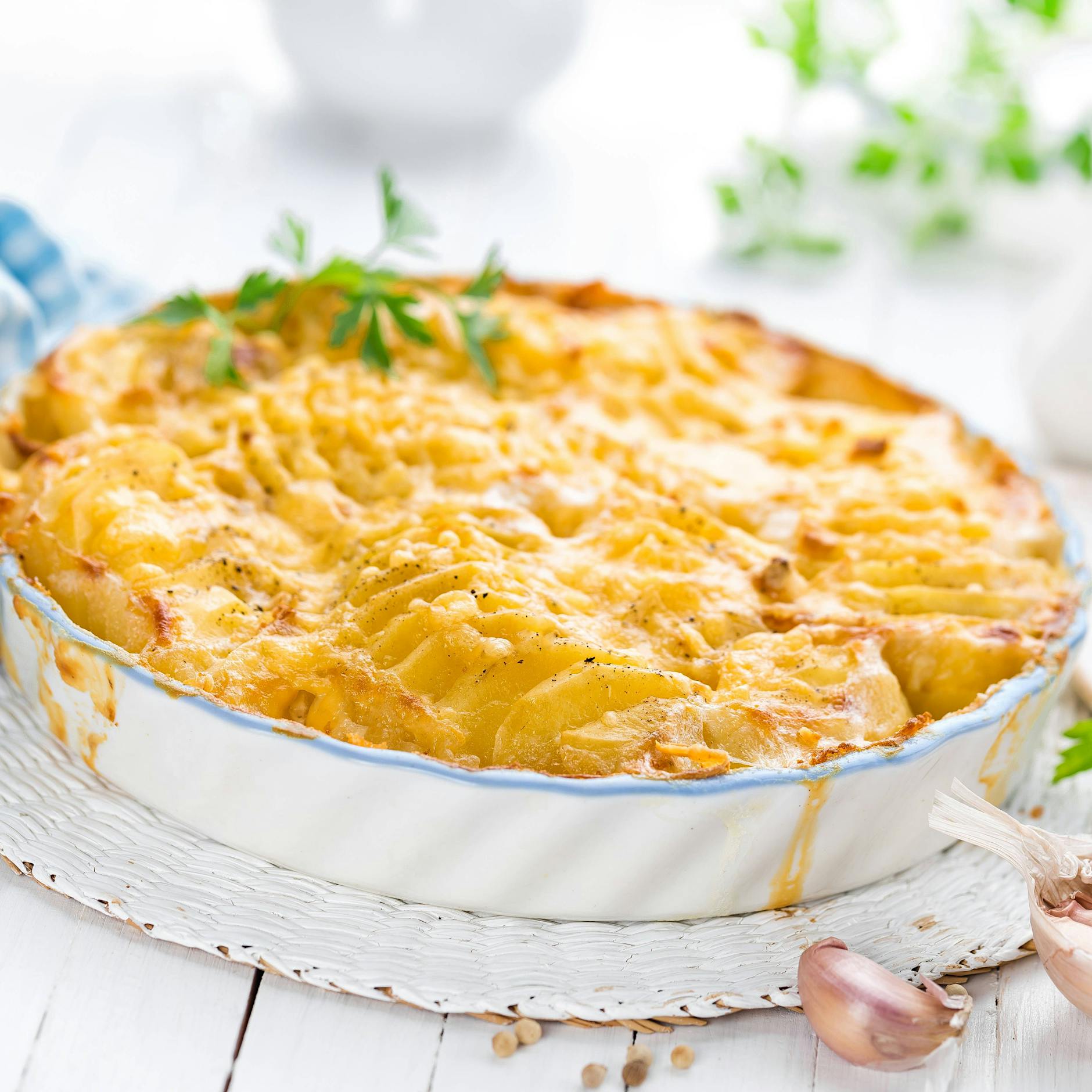 Wie im Urlaub! Rezept für knusprigen griechischen Kartoffel-Auflauf