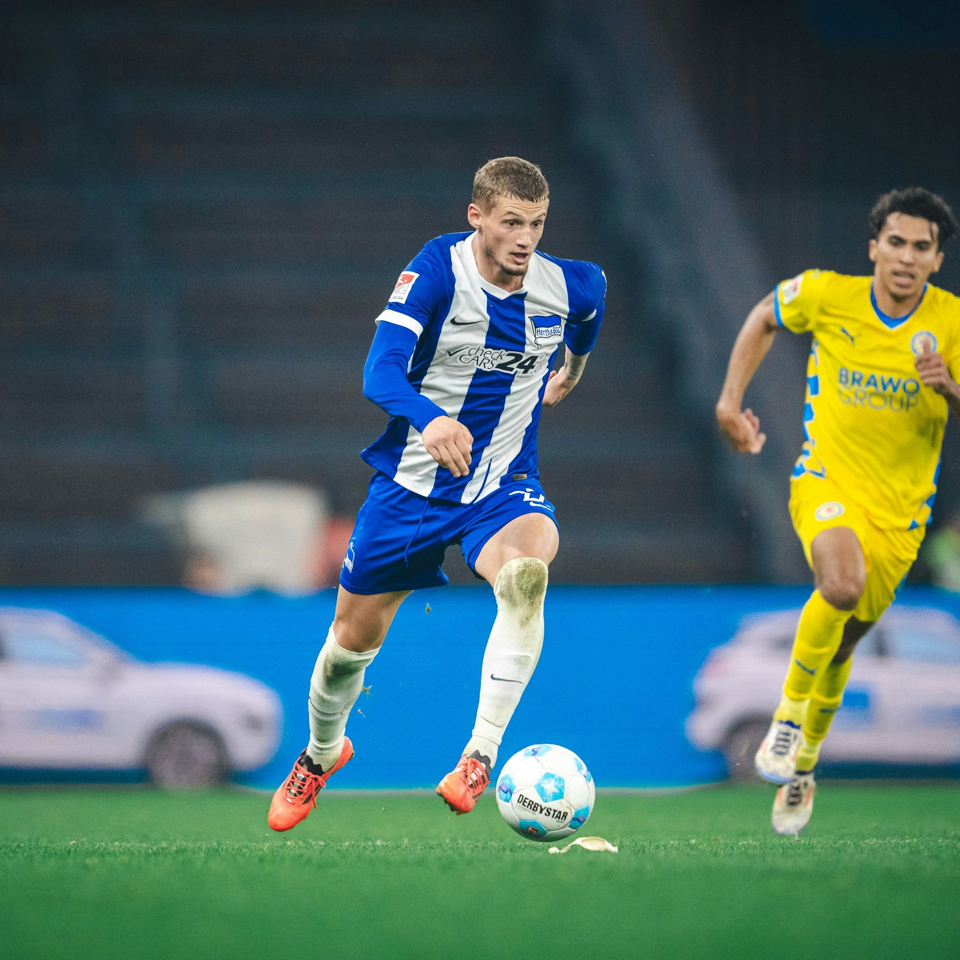 Michael Cuisance spielt sich bei Hertha gerade zu Höchstform auf.