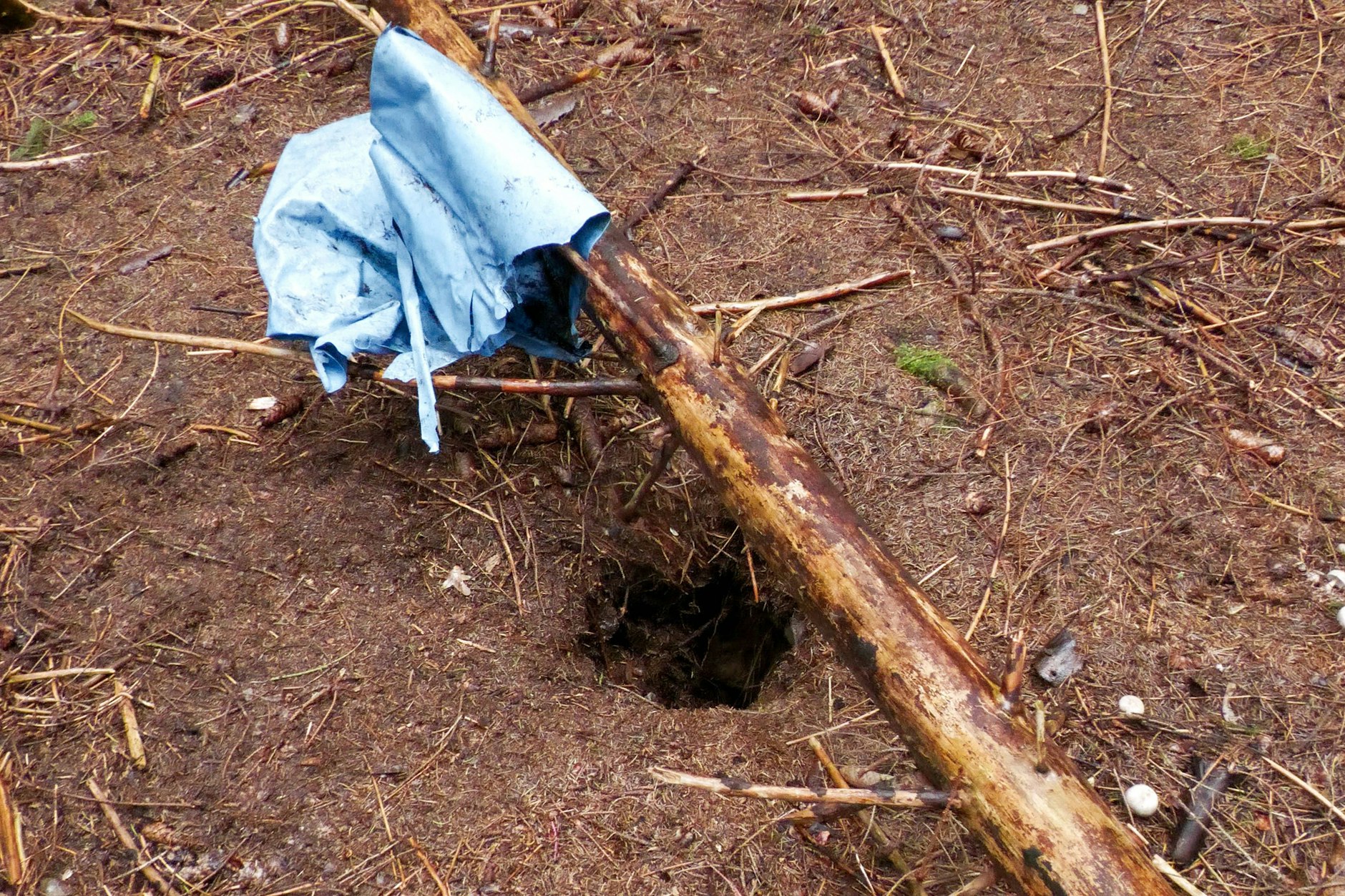 Oliver K. zwängte sich in engste Löcher, um in stillgelegte Stollen zu gelangen.
