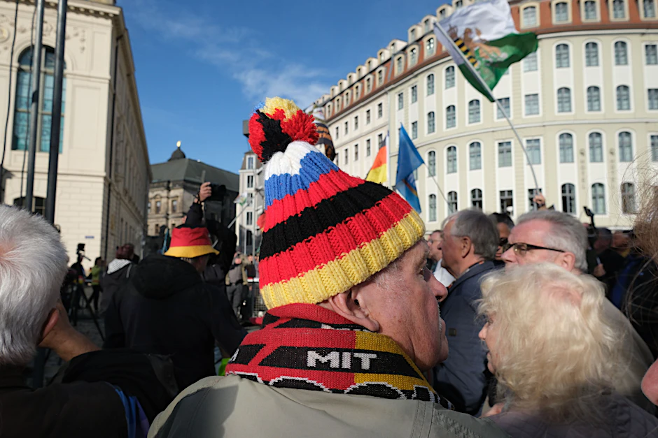 Letzte Demo von Pegida? Am 20. Oktober 2024 war klar, dass das Ende ein Neuanfang werden könnte.