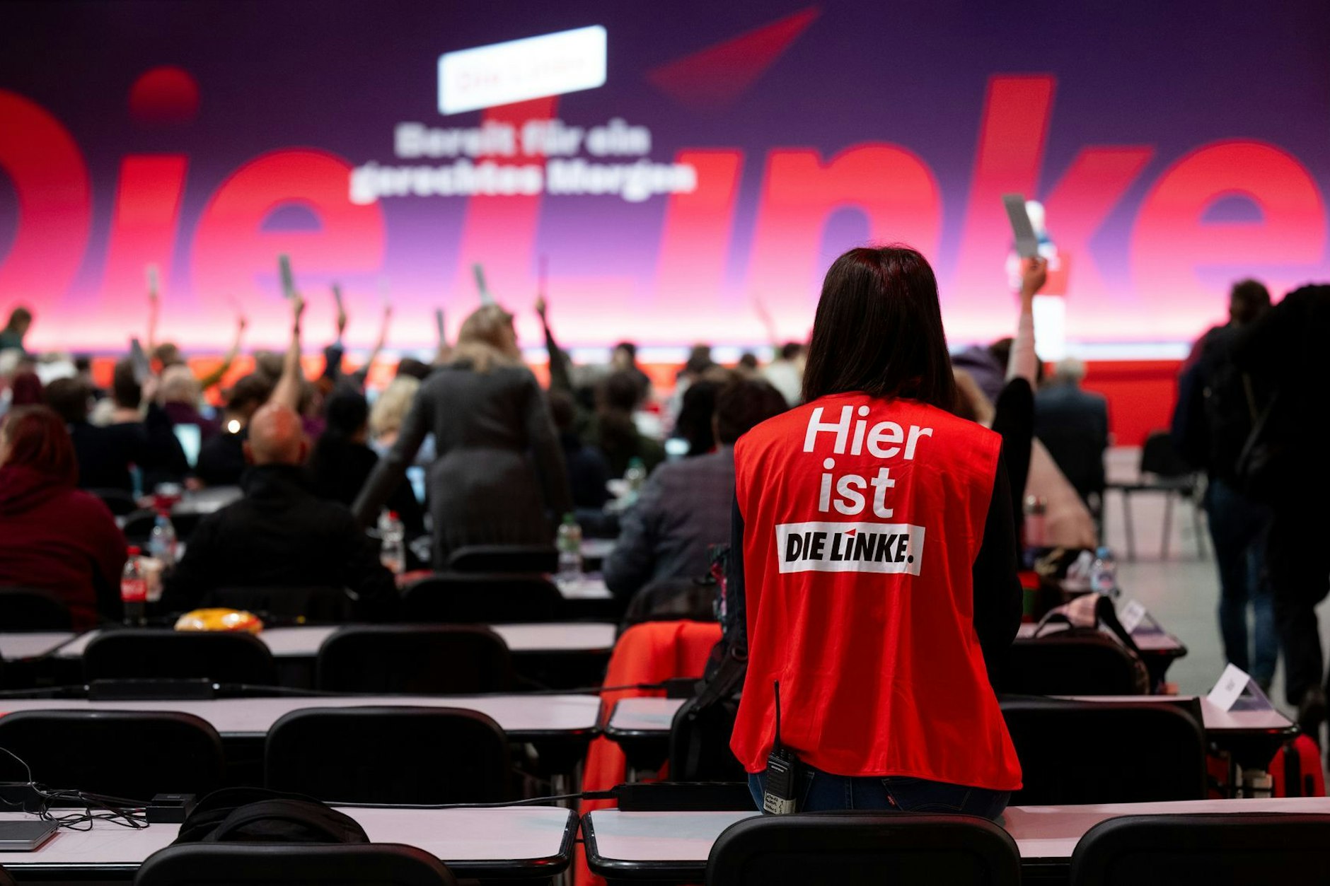 Der Bundesparteitag der Linken scheint die Gräben nicht geschlossen zu haben.