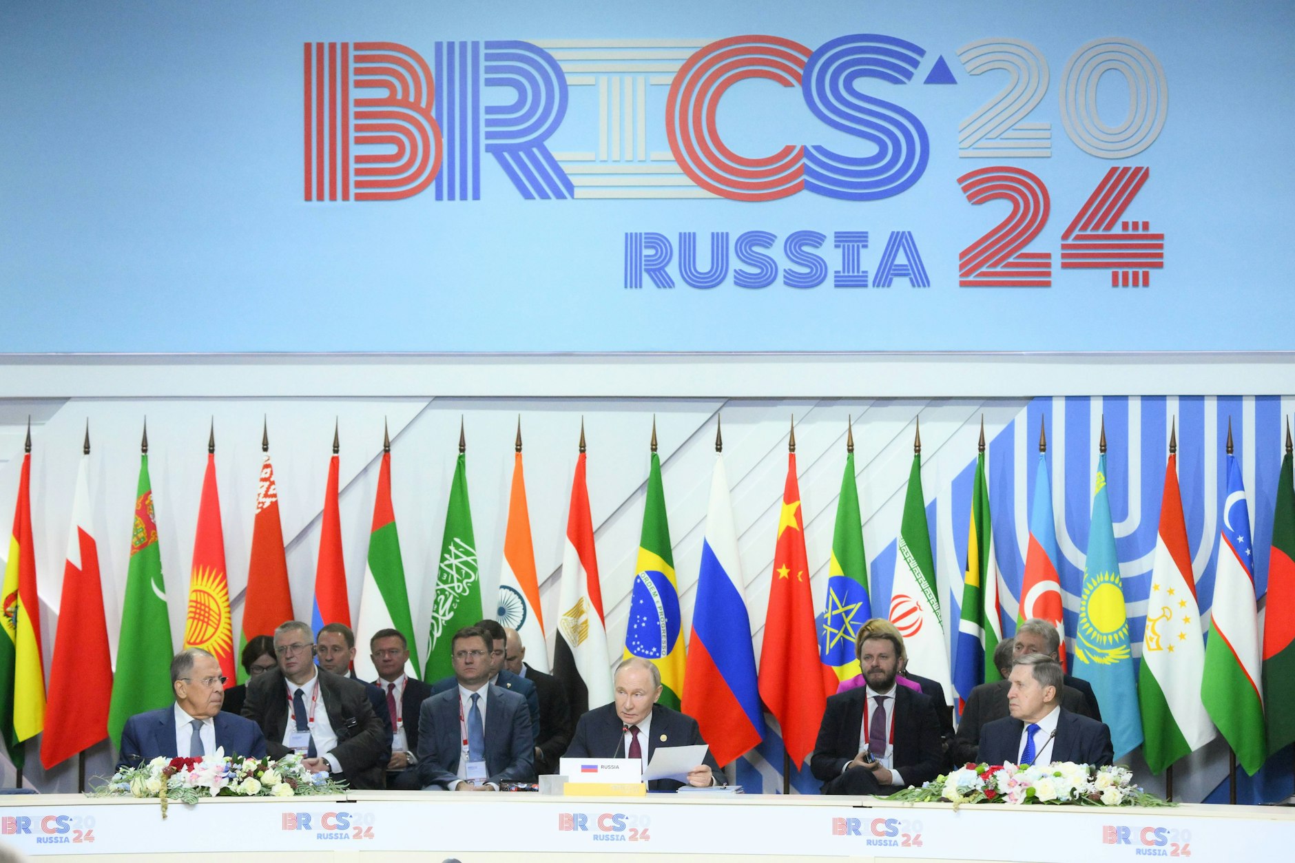 Treffen der Brics+ in Kasan am Mittwoch