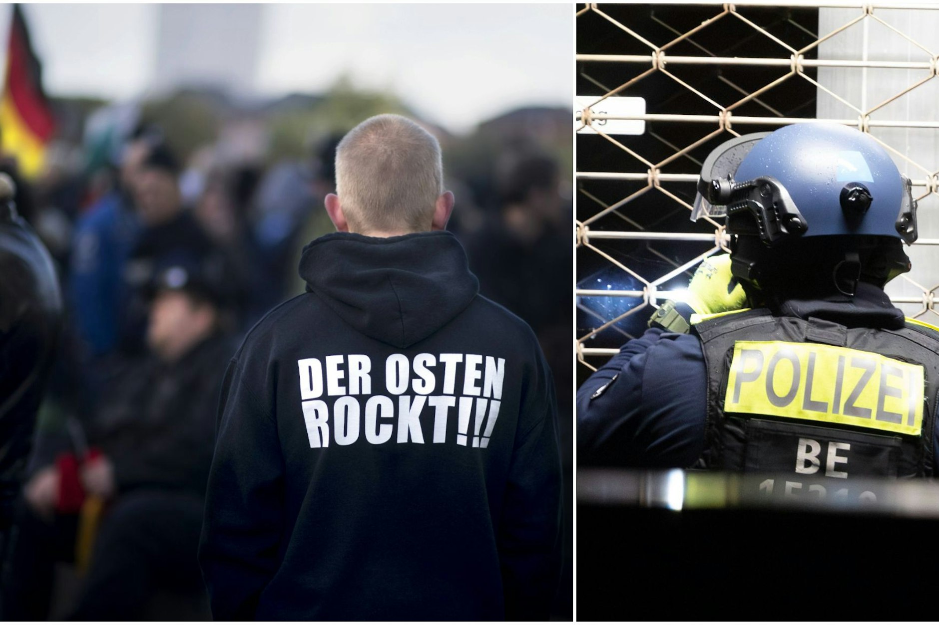 Spezialeinsatzkräfte stürmen Neonazi-Verstecke in Berlin und Brandenburg. (Symbolfotos)