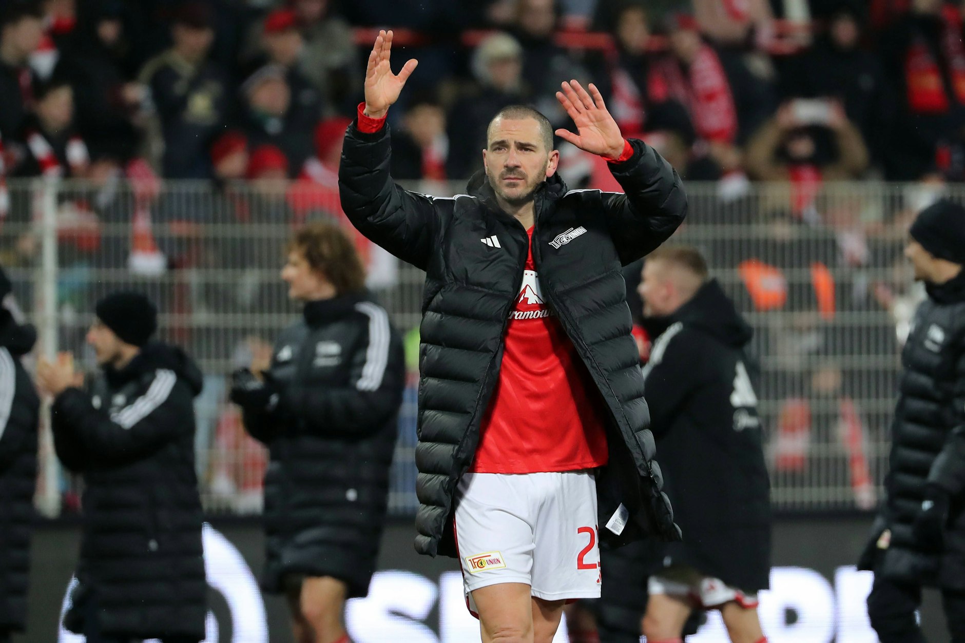 Hielt es nicht lange im Ruhestand aus: Ex-Unioner Leonardo Bonucci (37) kehrt in neuer Rolle auf die Fußballbühne zurück.