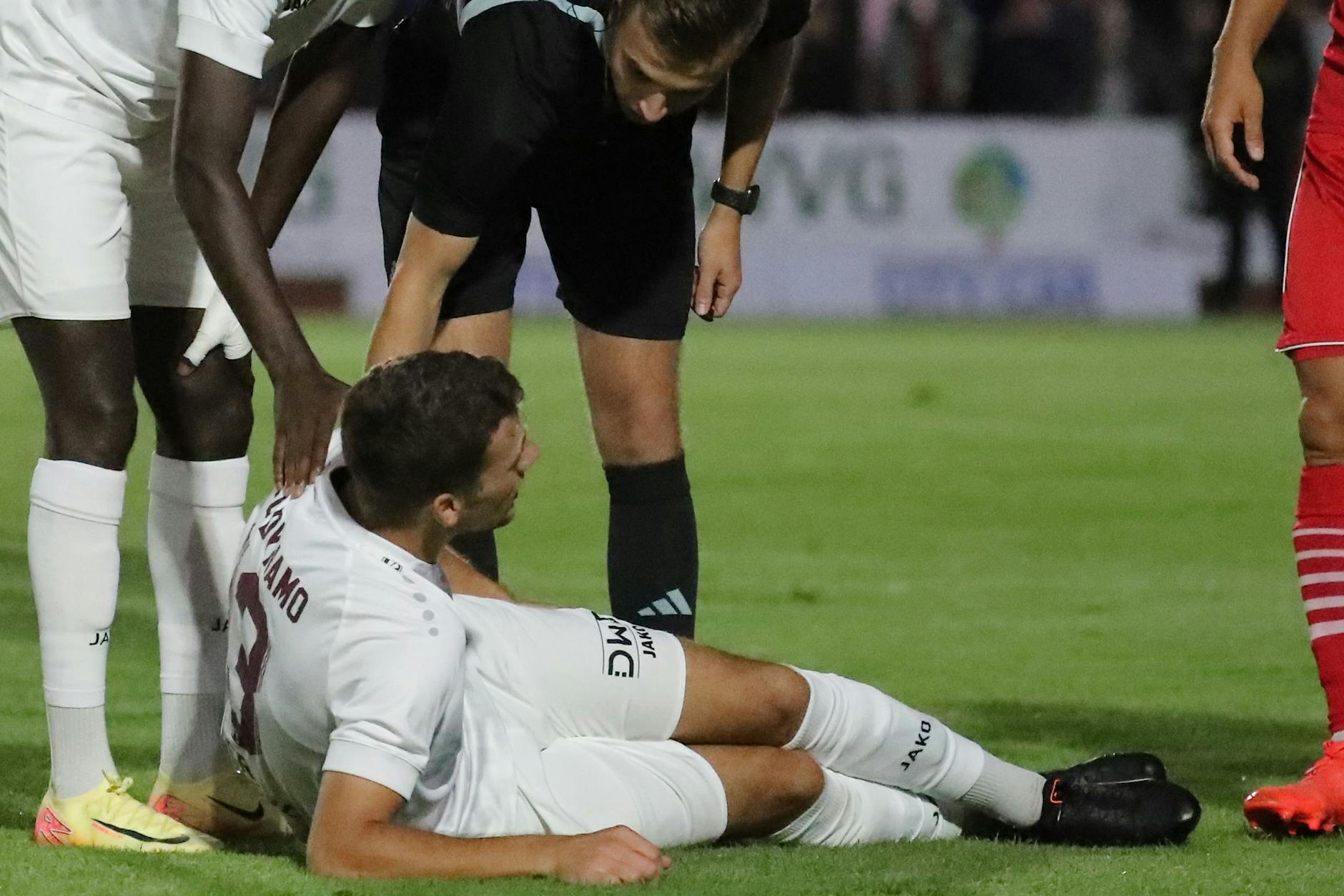 Kapitän Chris Reher fehlt dem BFC Dynamo seit dem Spiel am 10. September in Greifswald.