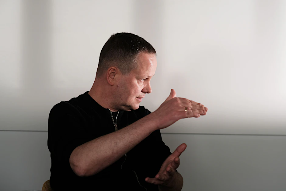 Klaus Lederer in einem Interview