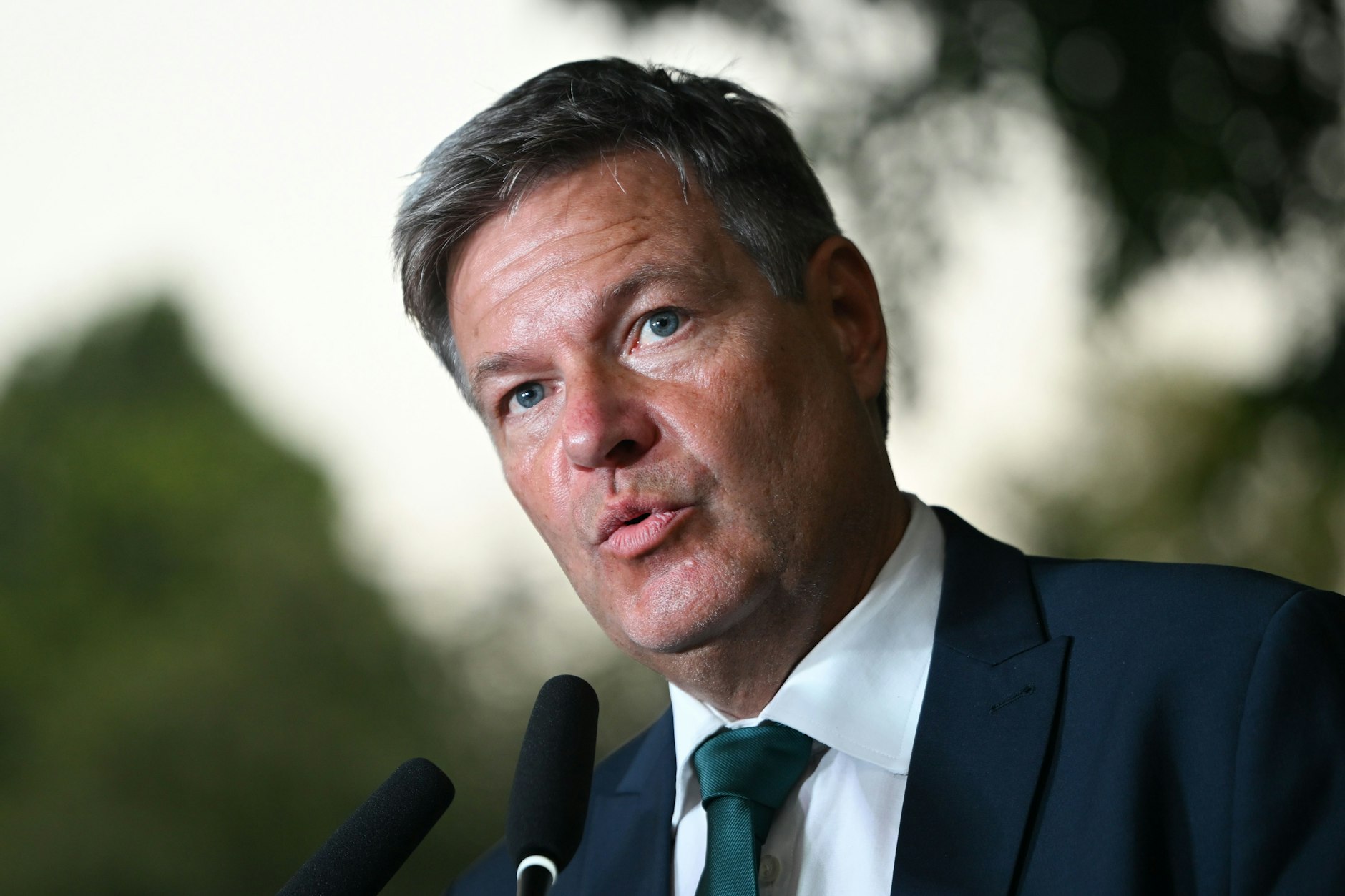 Bundeswirtschaftsminister Robert Habeck (Bündnis 90/Die Grünen) will die wirtschaftspolitische Wende in Deutschland.