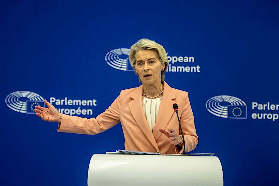 Kommissionspräsidentin Ursula von der Leyen hat keine eigene Mehrheit im EU-Parlament.