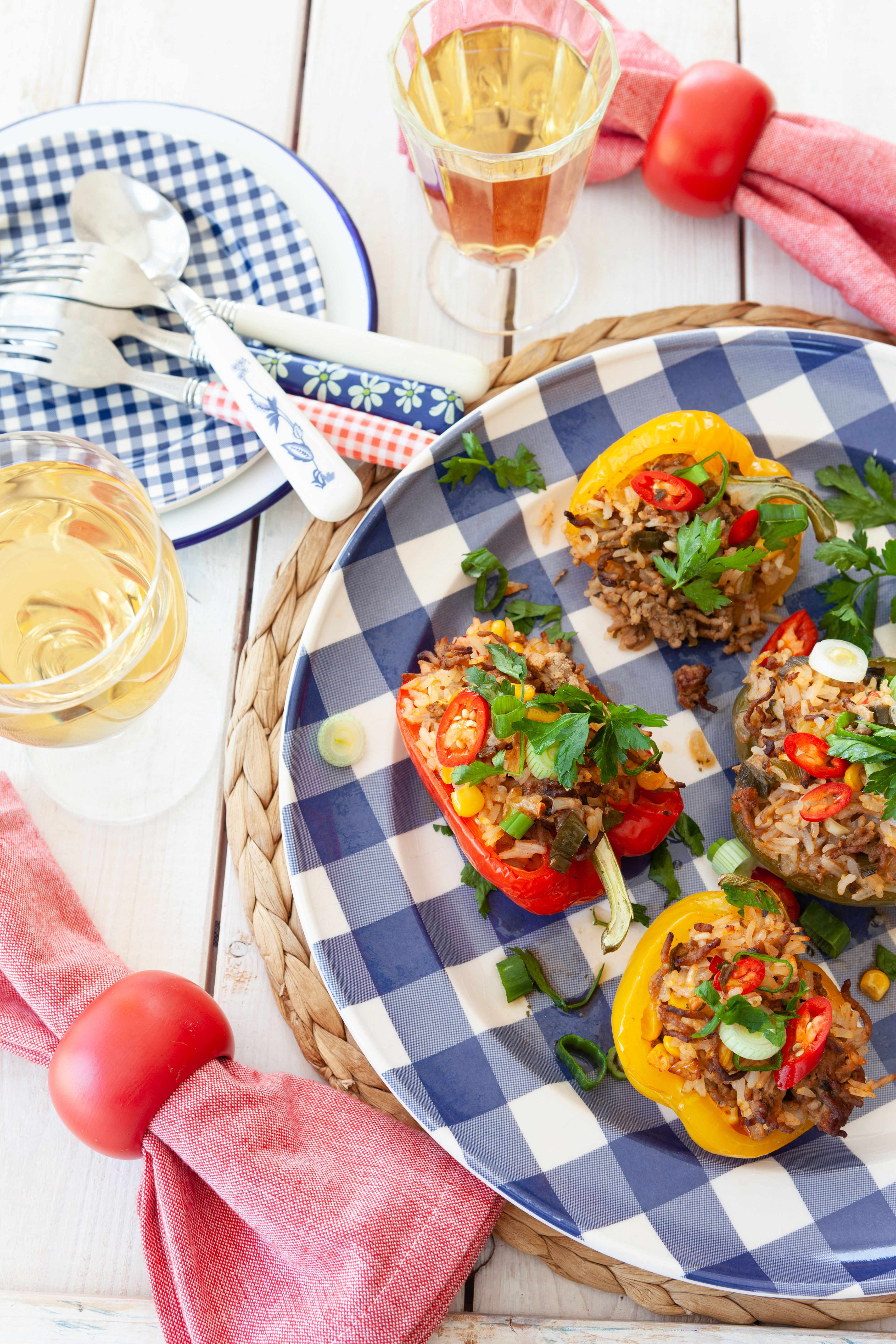 Omas gefüllte Paprika mit Hackfleisch und Reis – das geniale Rezept