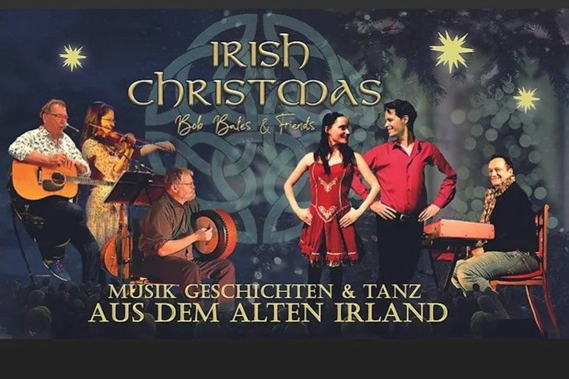 Authentische Irische Weihnachtstradition mit Bob Bales & Friends in Berlin erleben und feiern!