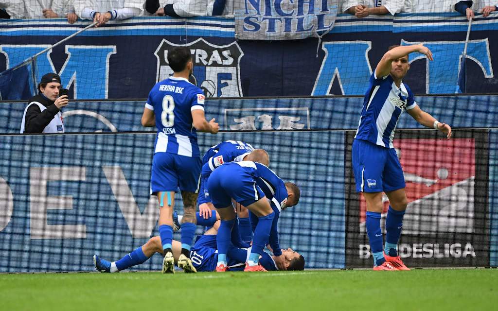 Hertha BSC: Maza-Schock! Beim Tor verletzt sich Superjuwel schwer