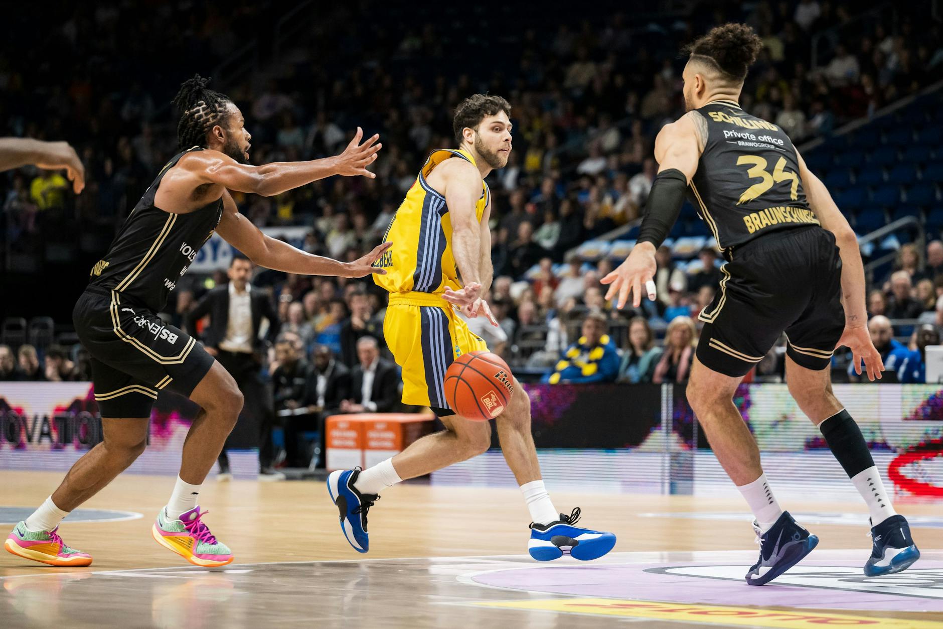 William McDowell-White war beim Sieg gegen Braunschweig der beste Werfer auf Seiten von Alba Berlin.