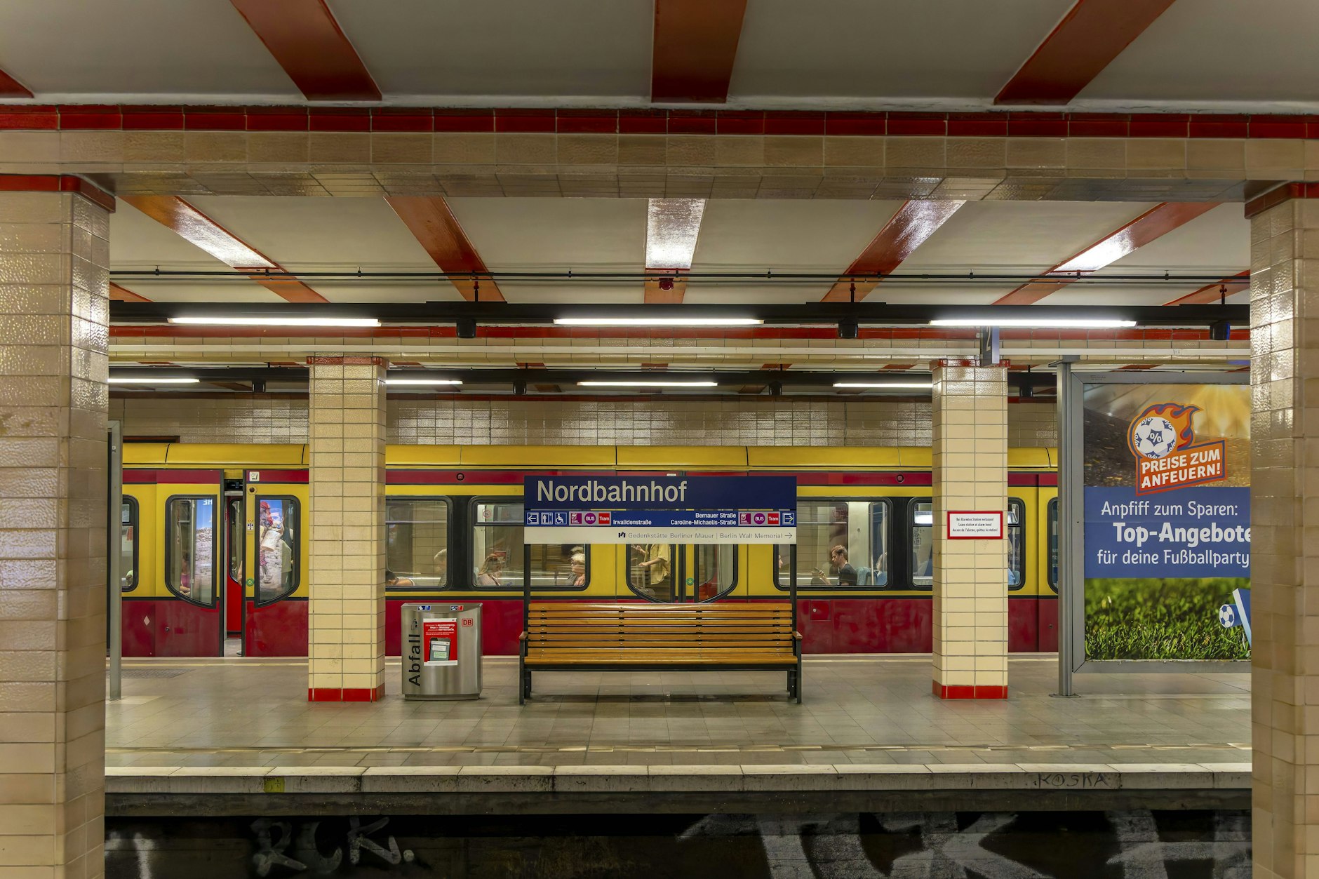 Auf den Nordbahnhof-Linien gibt es ab Montag Einschränkungen, Züge fahren nicht mehr.