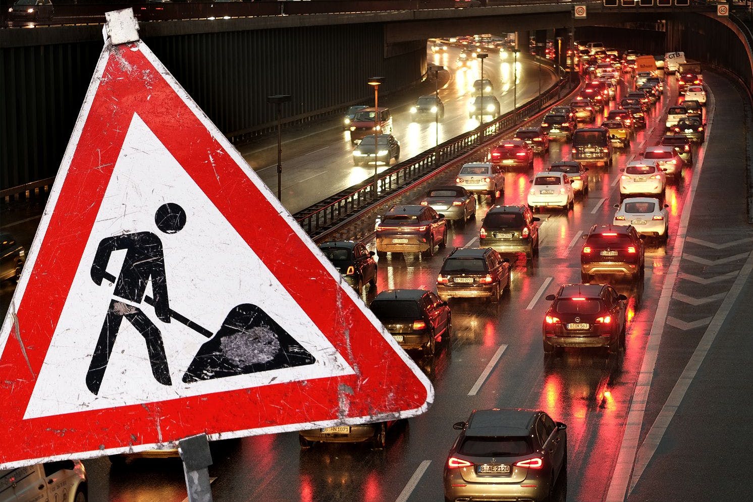 Auch ab Montag wird an verschiedenen Stellen Berlins gebaut - worauf sich Autofahrer einstellen müssen, verraten wir in unserer großen Liste der Bau- und Staustellen.