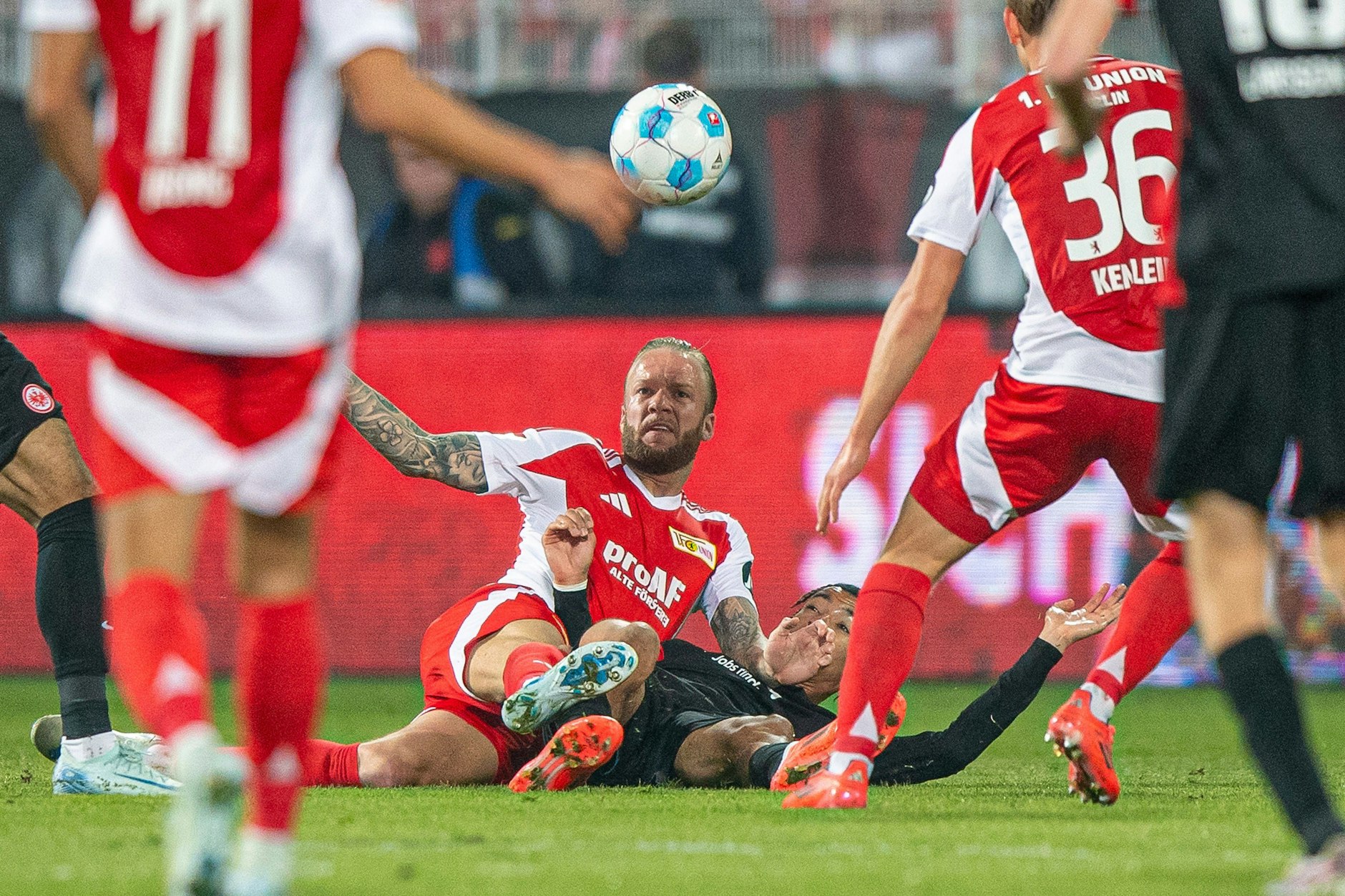 Immer Herr der Lage: Kevin Vogt war gegen Frankfurt bester Spieler des 1. FC Union Berlin.