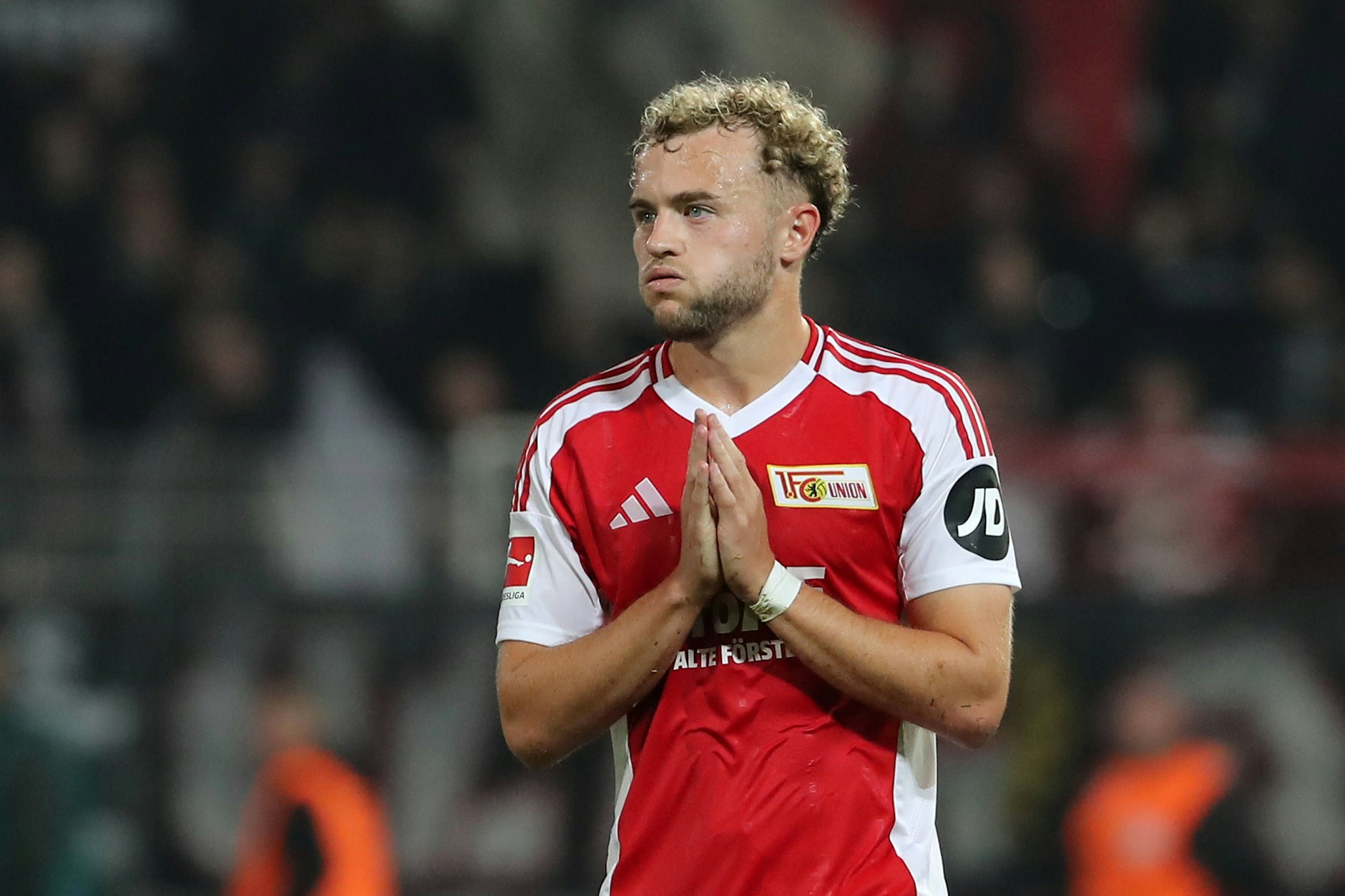 Bitte nicht unterschätzen! Stürmer Benedict Hollerbach (23) kennt die 3. Liga gut und erwartet ein giftiges DFB-Pokalspiel bei Arminia Bielefeld&nbsp;&nbsp;