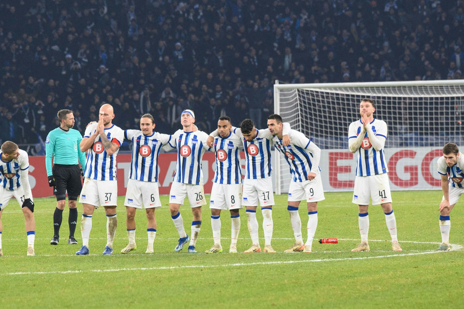 Nervenkitzel pur: Vergangene Saison gewann Hertha BSC die Pokalschlacht gegen den Hamburger SV im Elfmeterschießen.&nbsp;